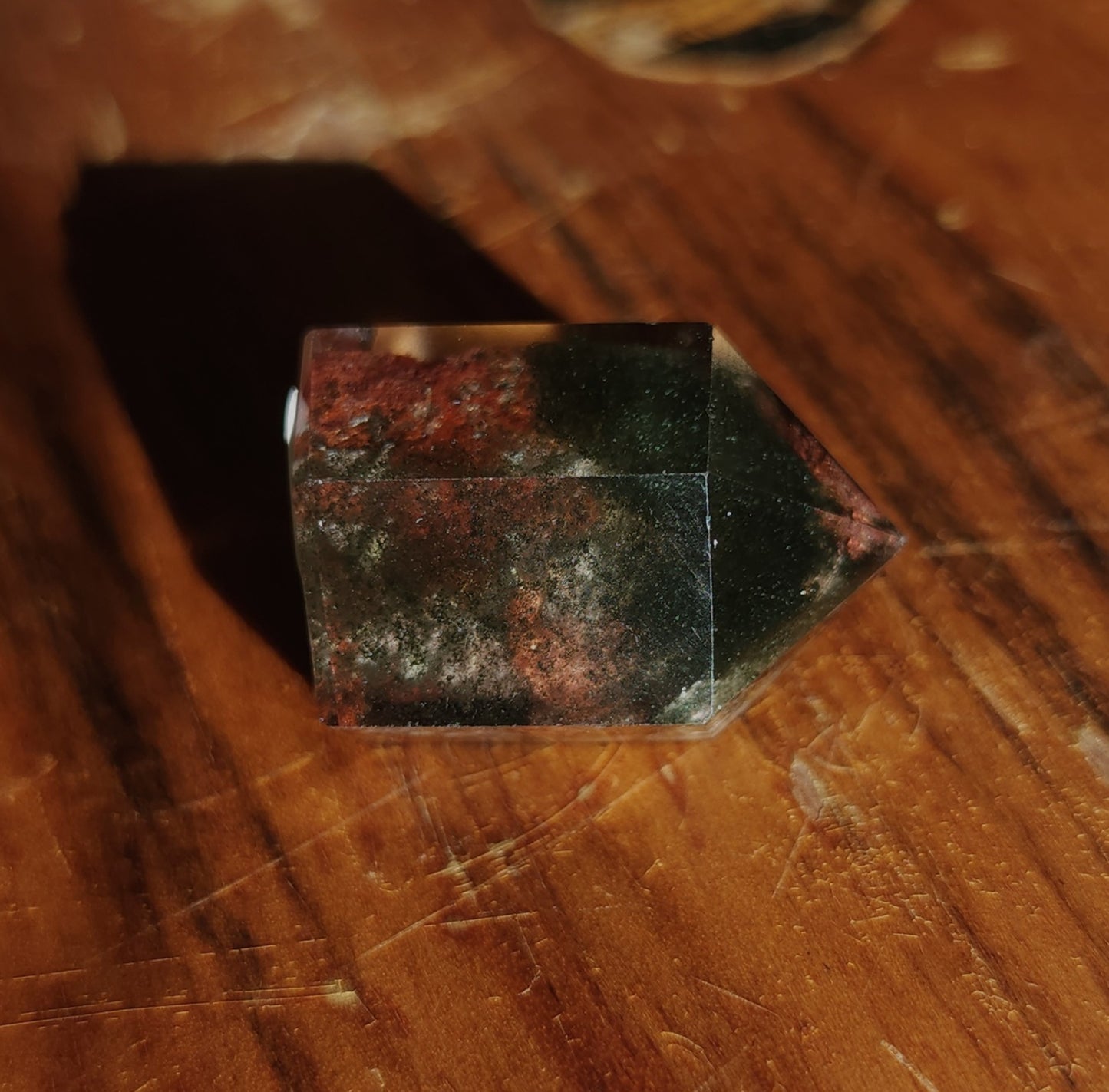 Lodolite Point AAA Garden Quartz