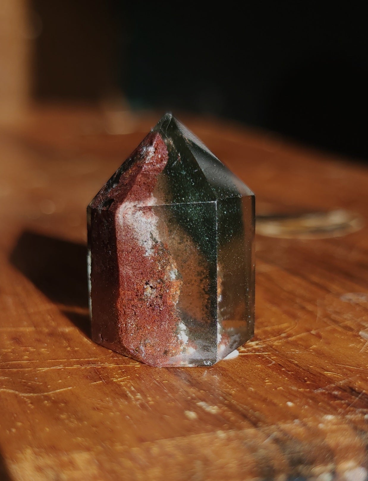 Lodolite Point AAA Garden Quartz