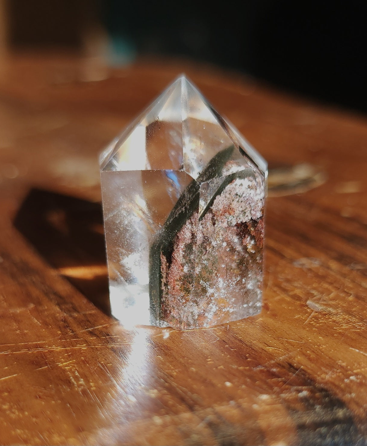 Lodolite Point AAA Garden Quartz