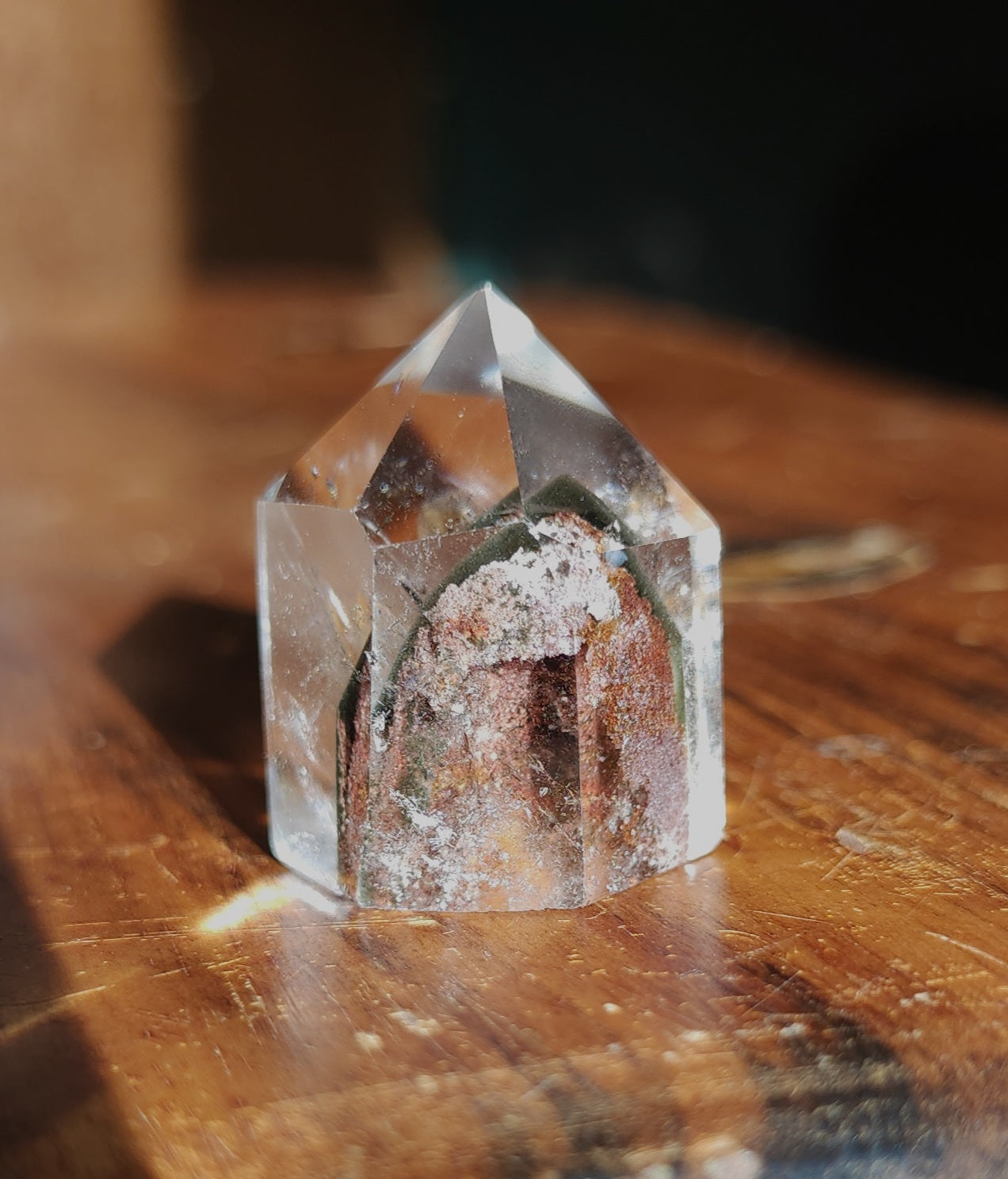 Lodolite Point AAA Garden Quartz