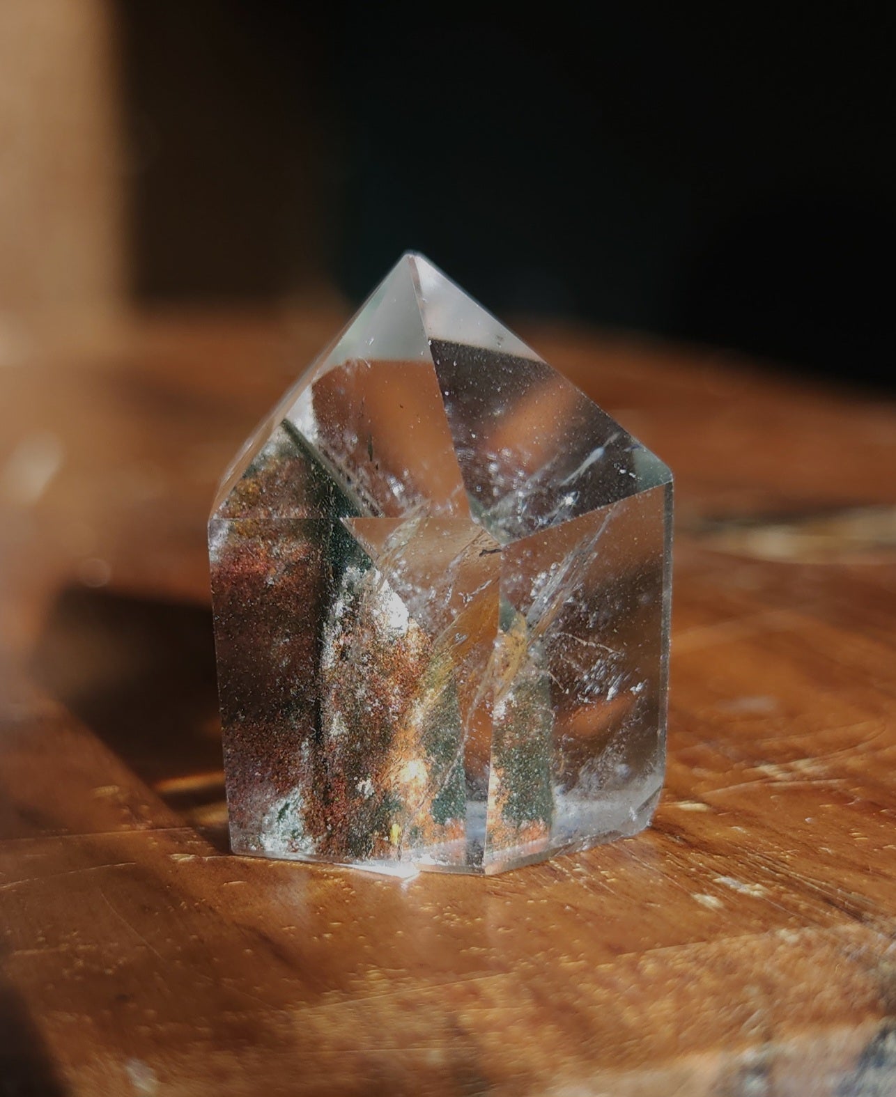 Lodolite Point AAA Garden Quartz