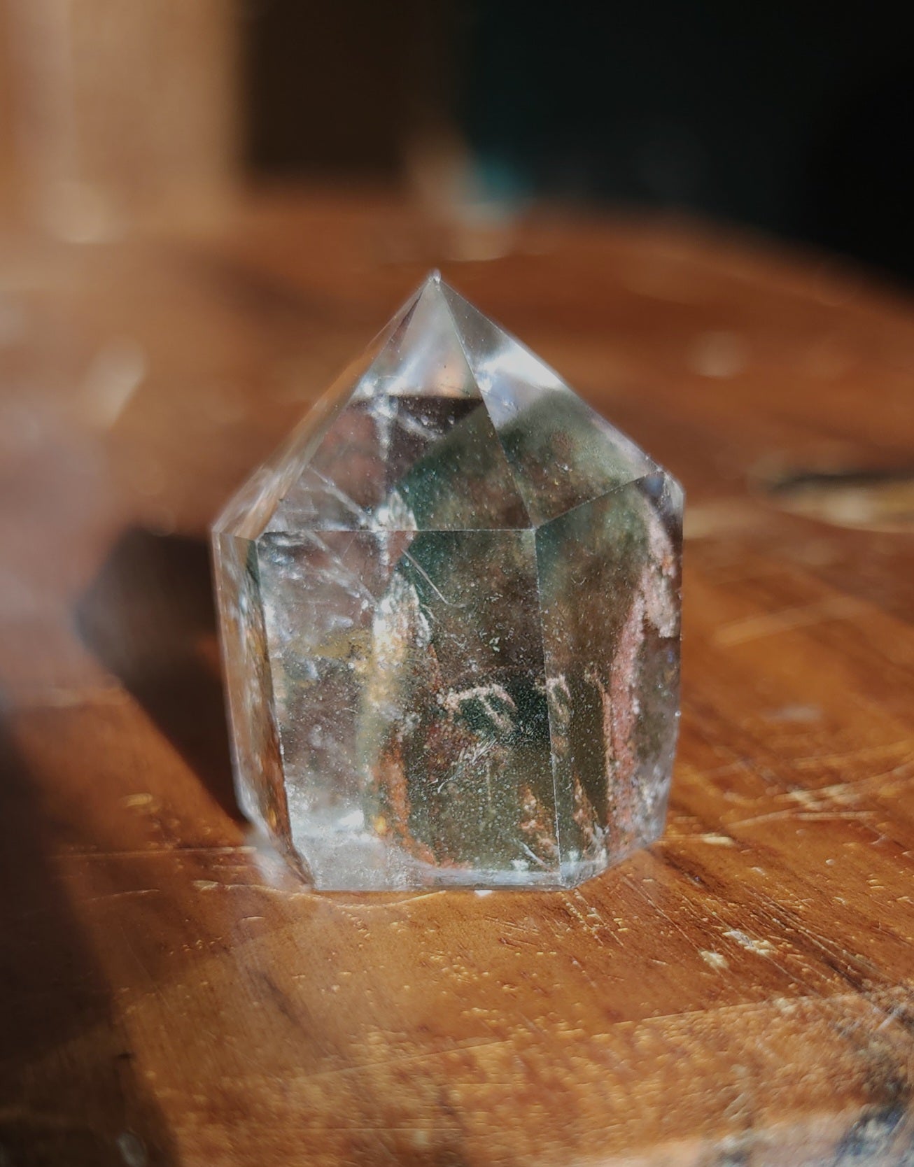 Lodolite Point AAA Garden Quartz
