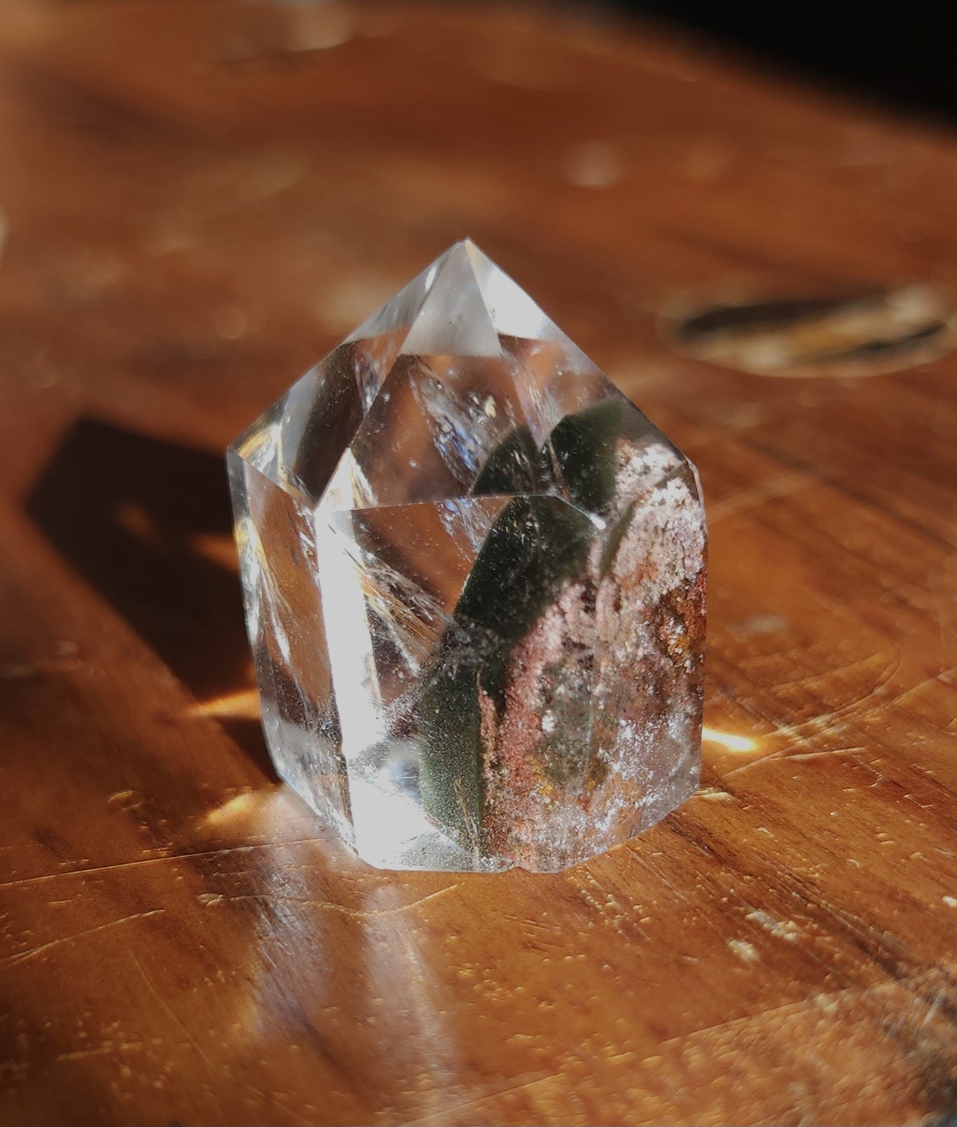 Lodolite Point AAA Garden Quartz