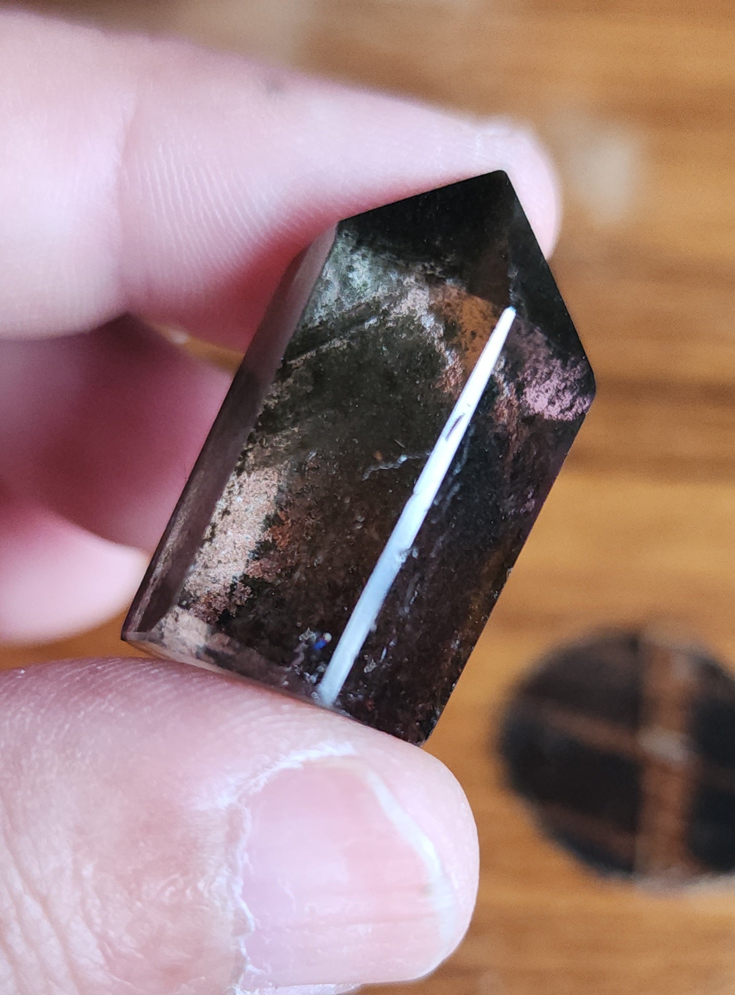 Lodolite Point AAA Garden Quartz