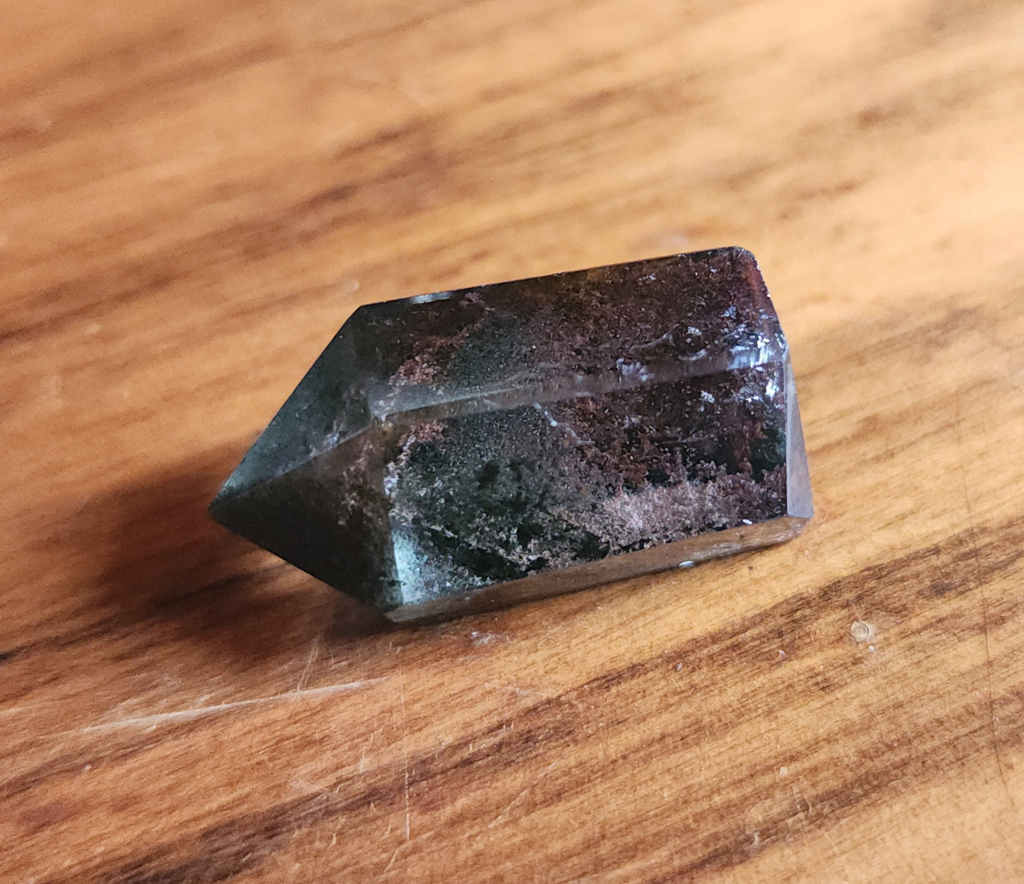 Lodolite Point AAA Garden Quartz