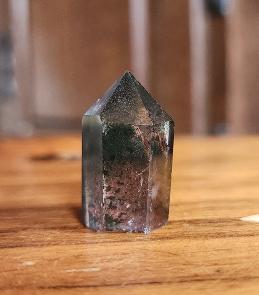 Lodolite Point AAA Garden Quartz
