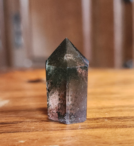 Lodolite Point AAA Garden Quartz