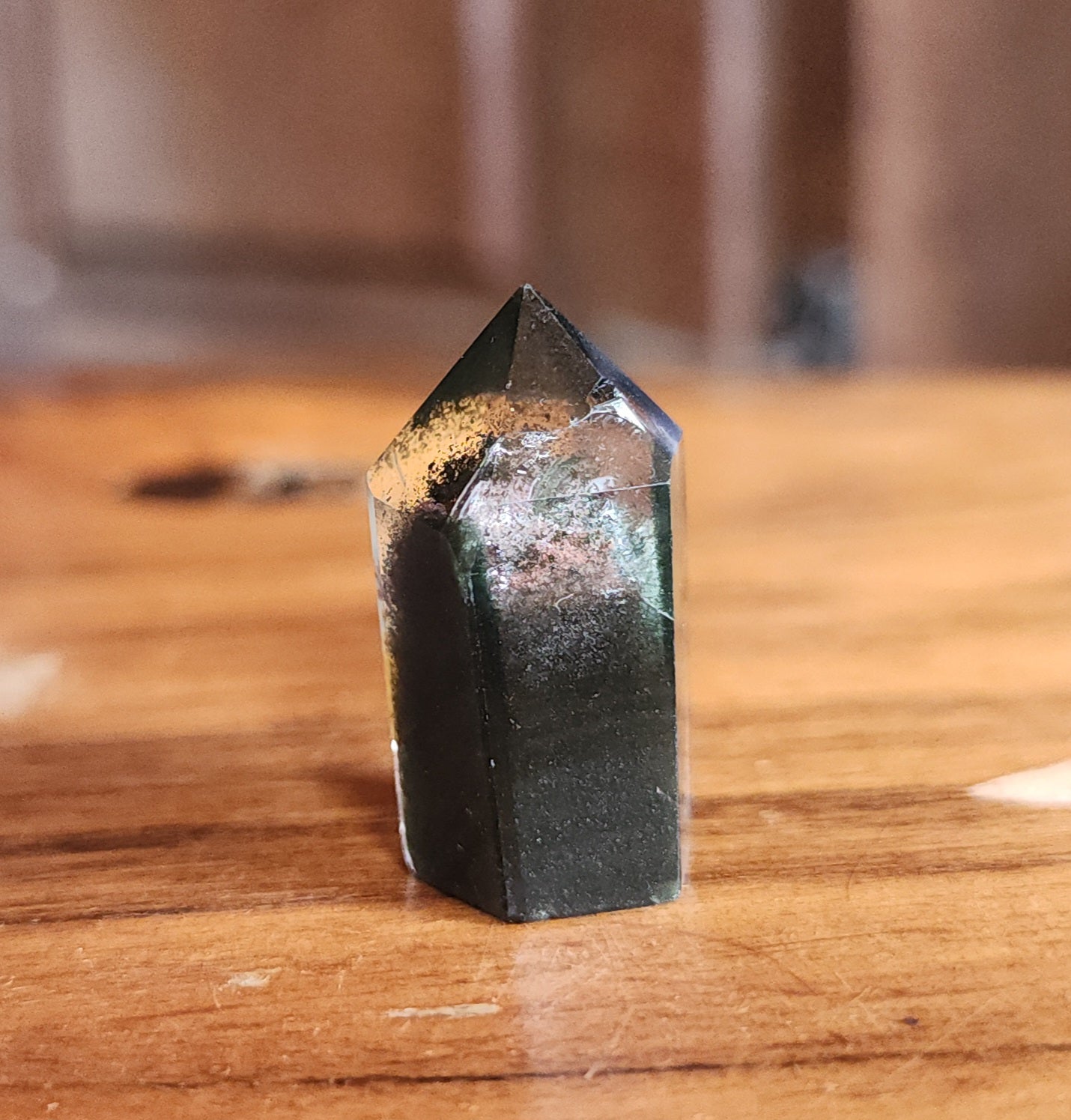 Lodolite Point AAA Garden Quartz