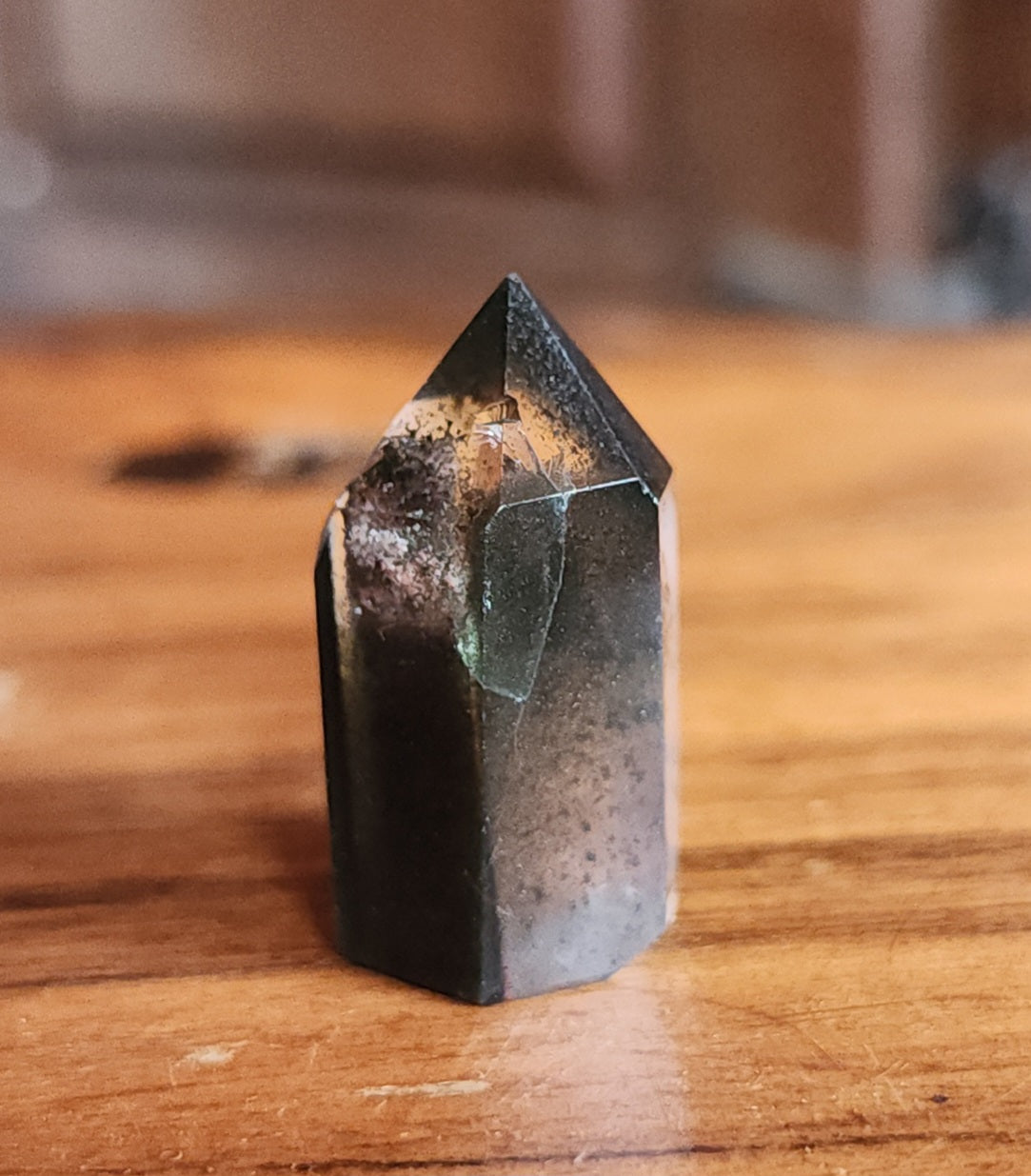 Lodolite Point AAA Garden Quartz