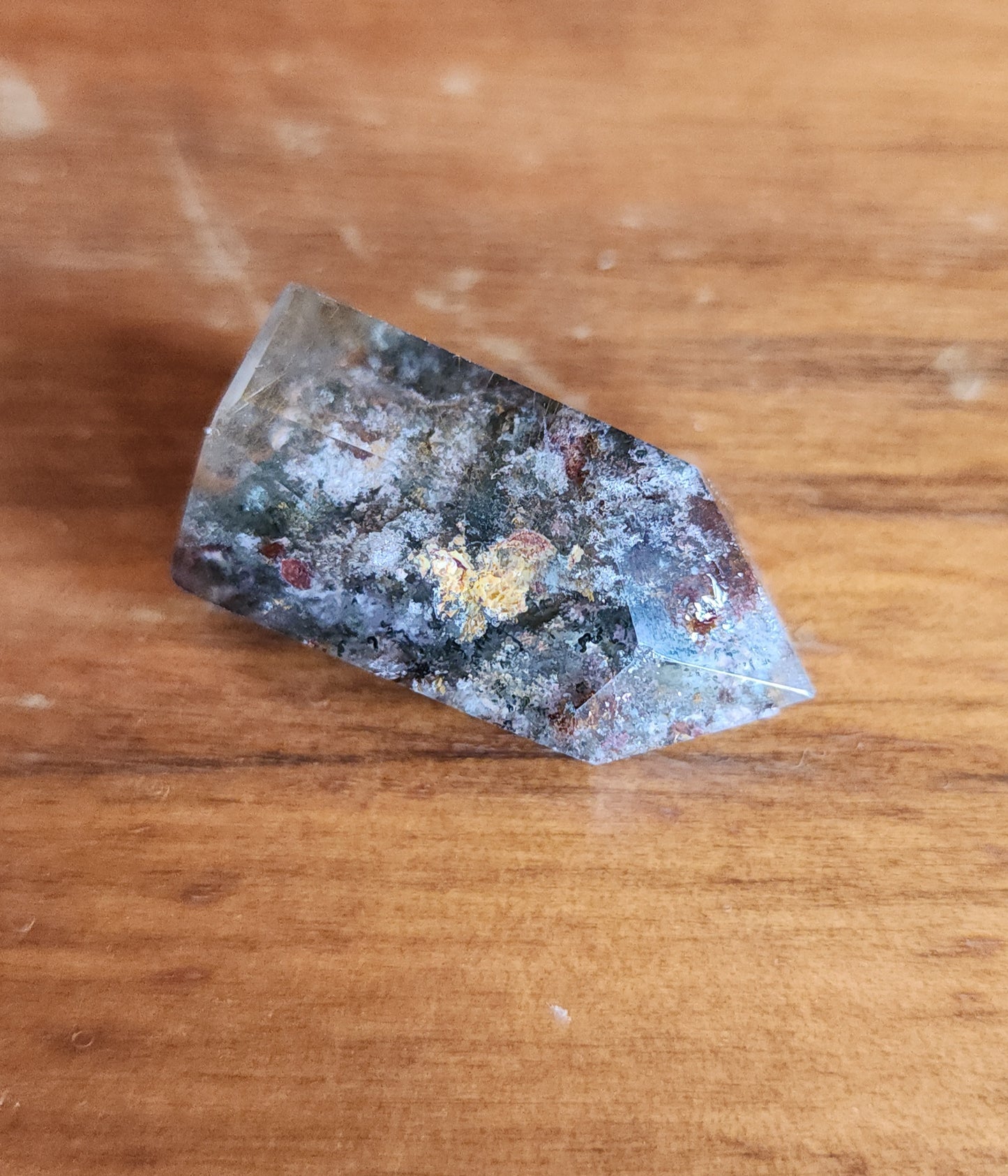 Lodolite Point AAA Garden Quartz