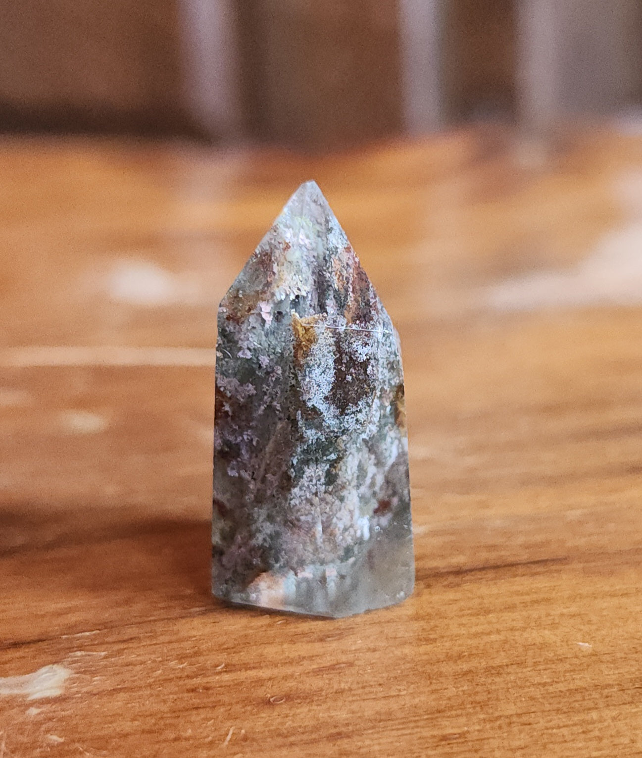 Lodolite Point AAA Garden Quartz