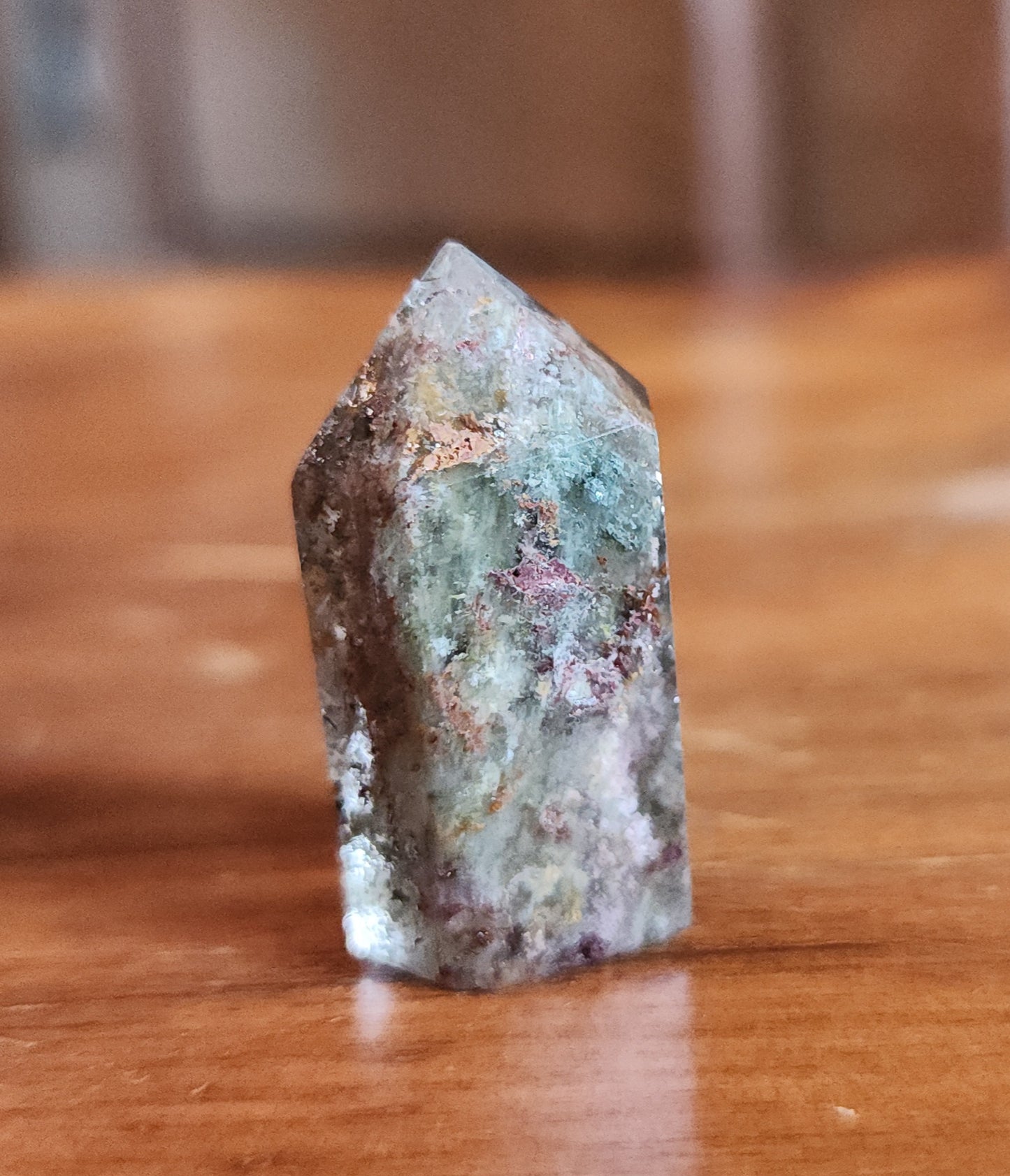 Lodolite Point AAA Garden Quartz