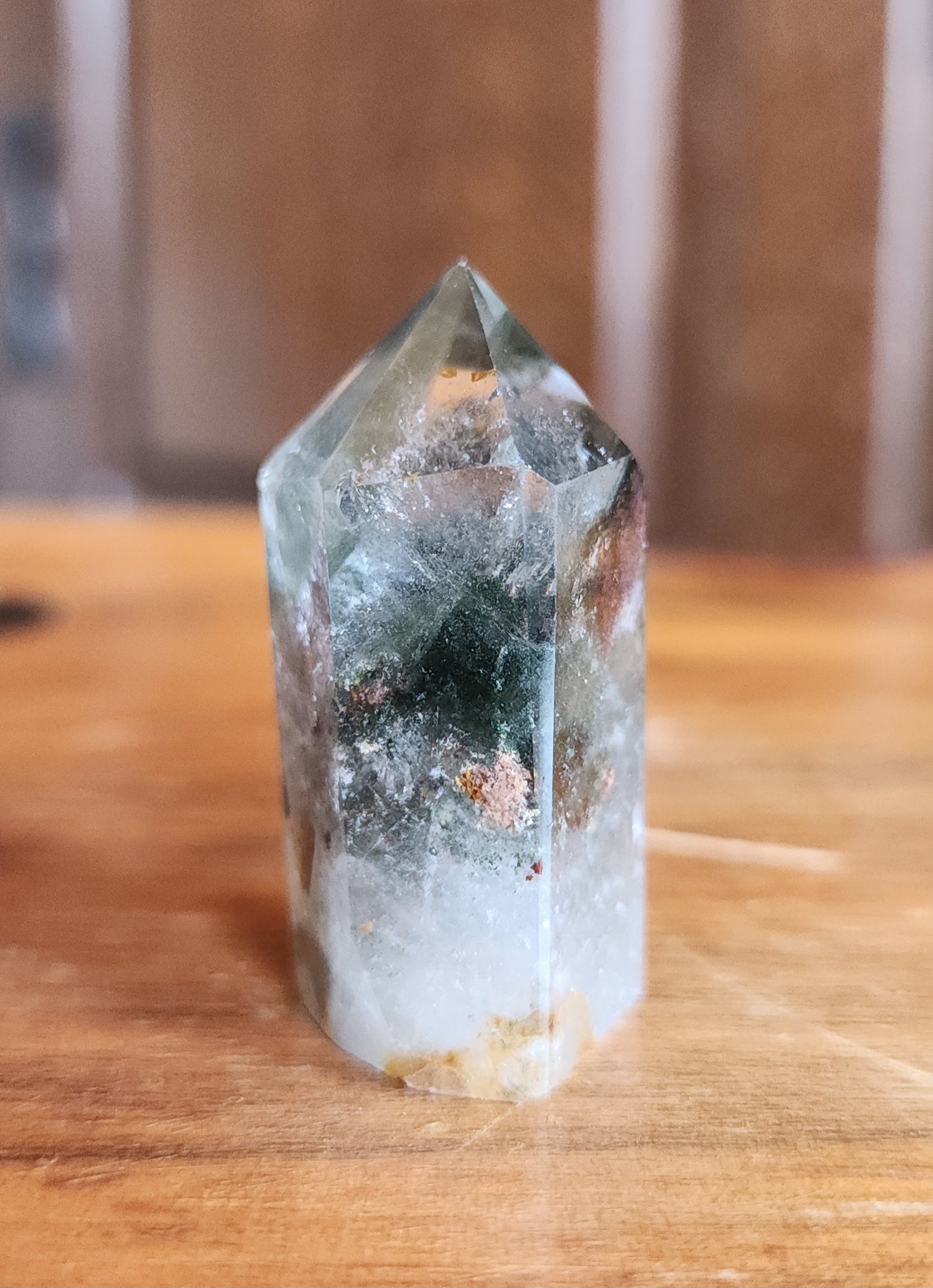 Lodolite Point AAA Garden Quartz