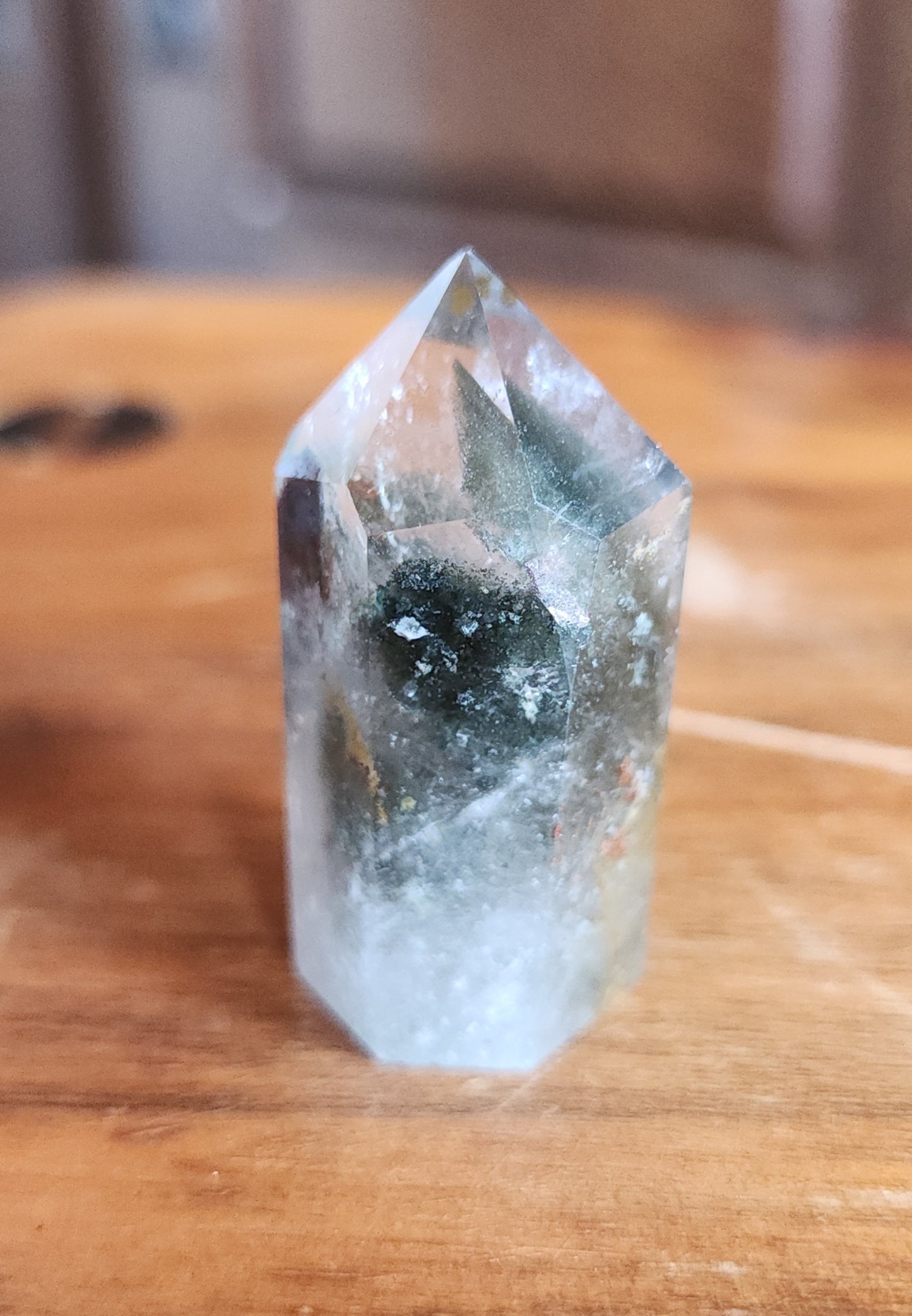 Lodolite Point AAA Garden Quartz