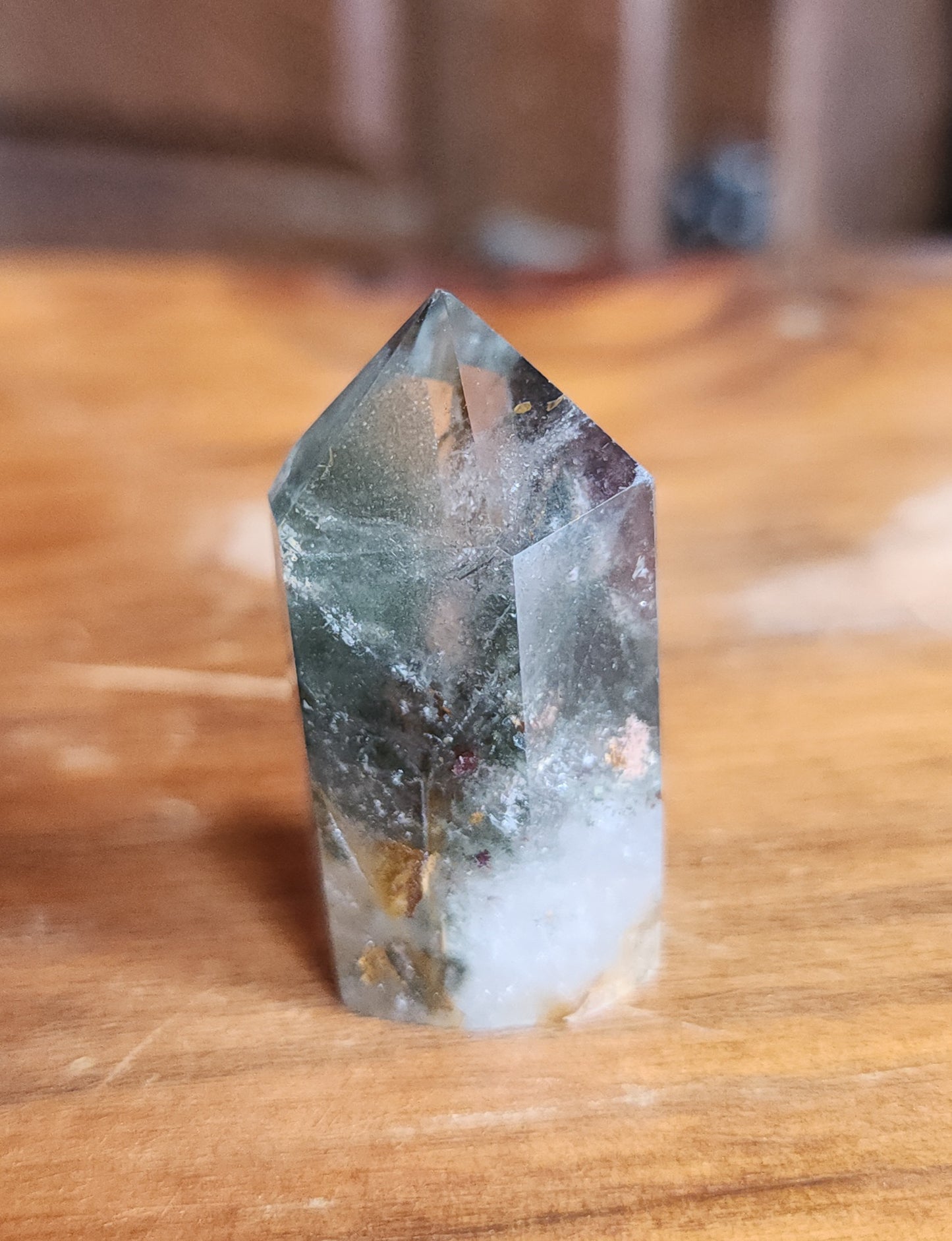 Lodolite Point AAA Garden Quartz