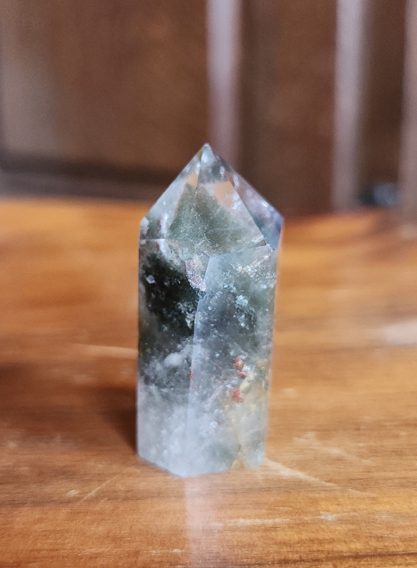Lodolite Point AAA Garden Quartz