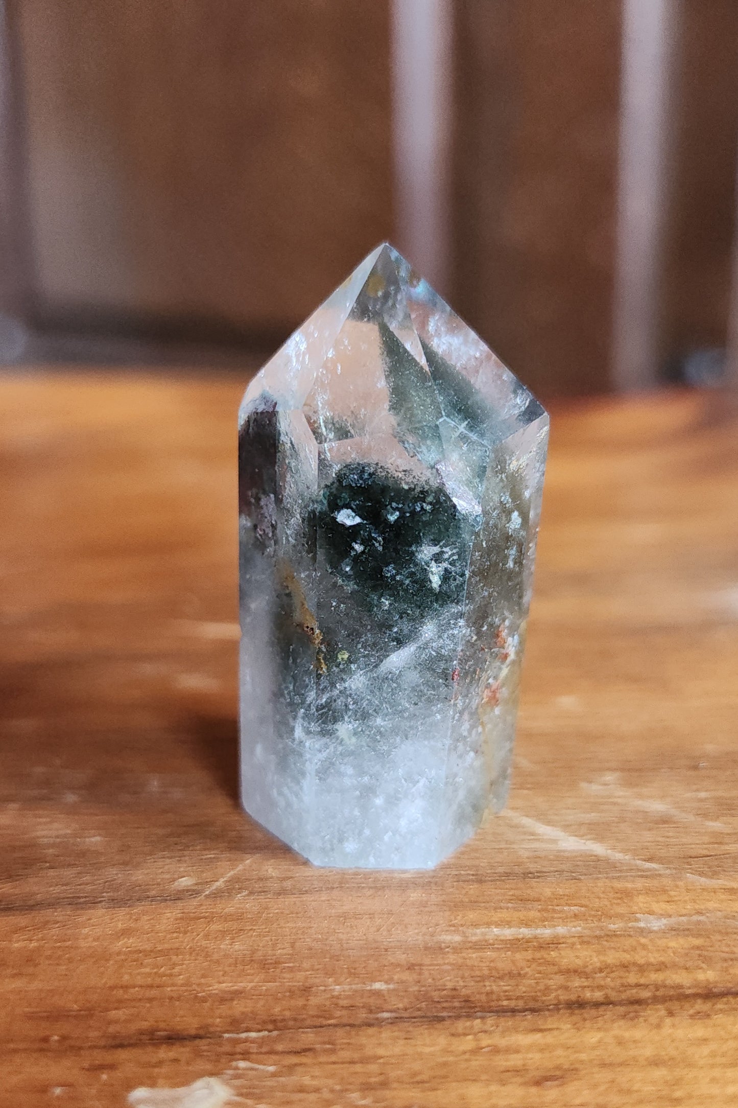 Lodolite Point AAA Garden Quartz