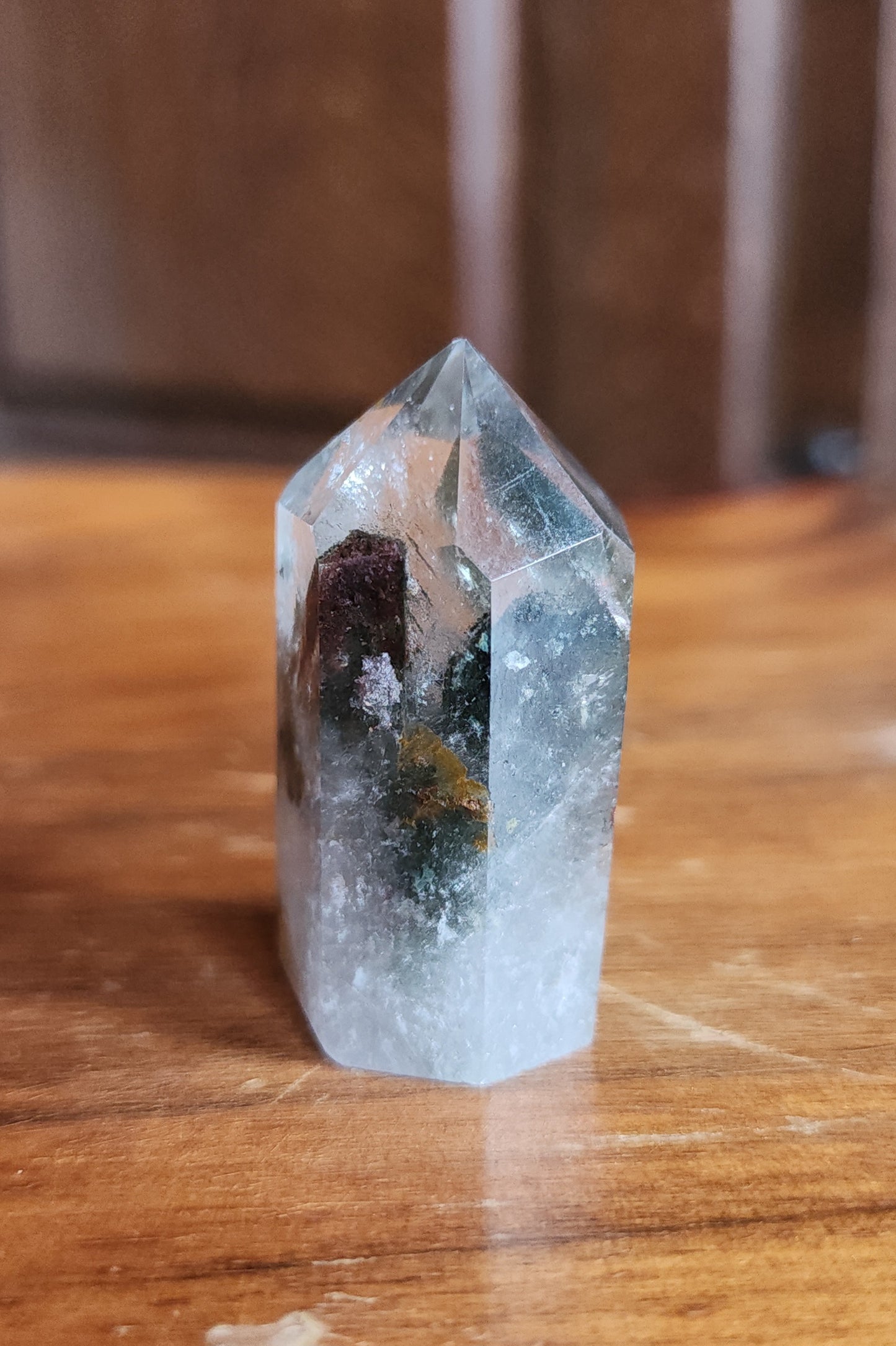 Lodolite Point AAA Garden Quartz