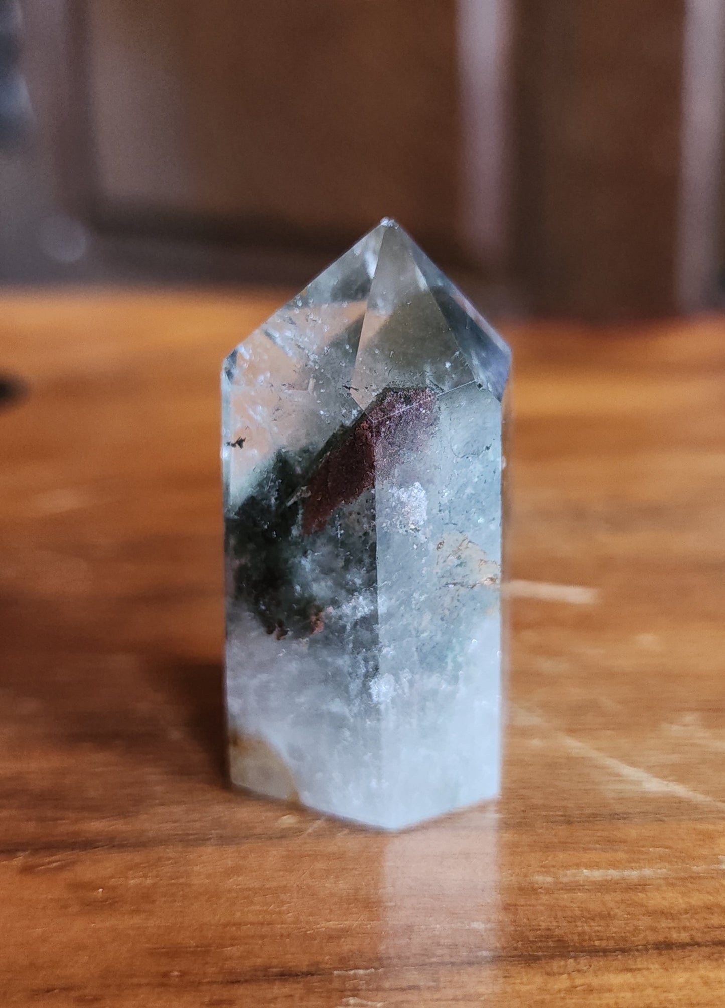 Lodolite Point AAA Garden Quartz