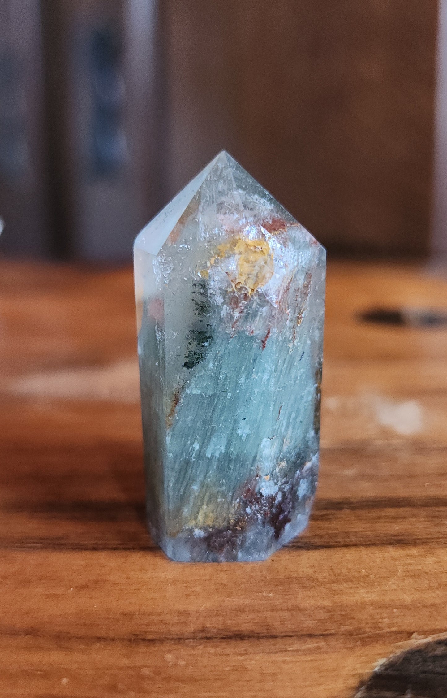 Lodolite Point AAA Garden Quartz