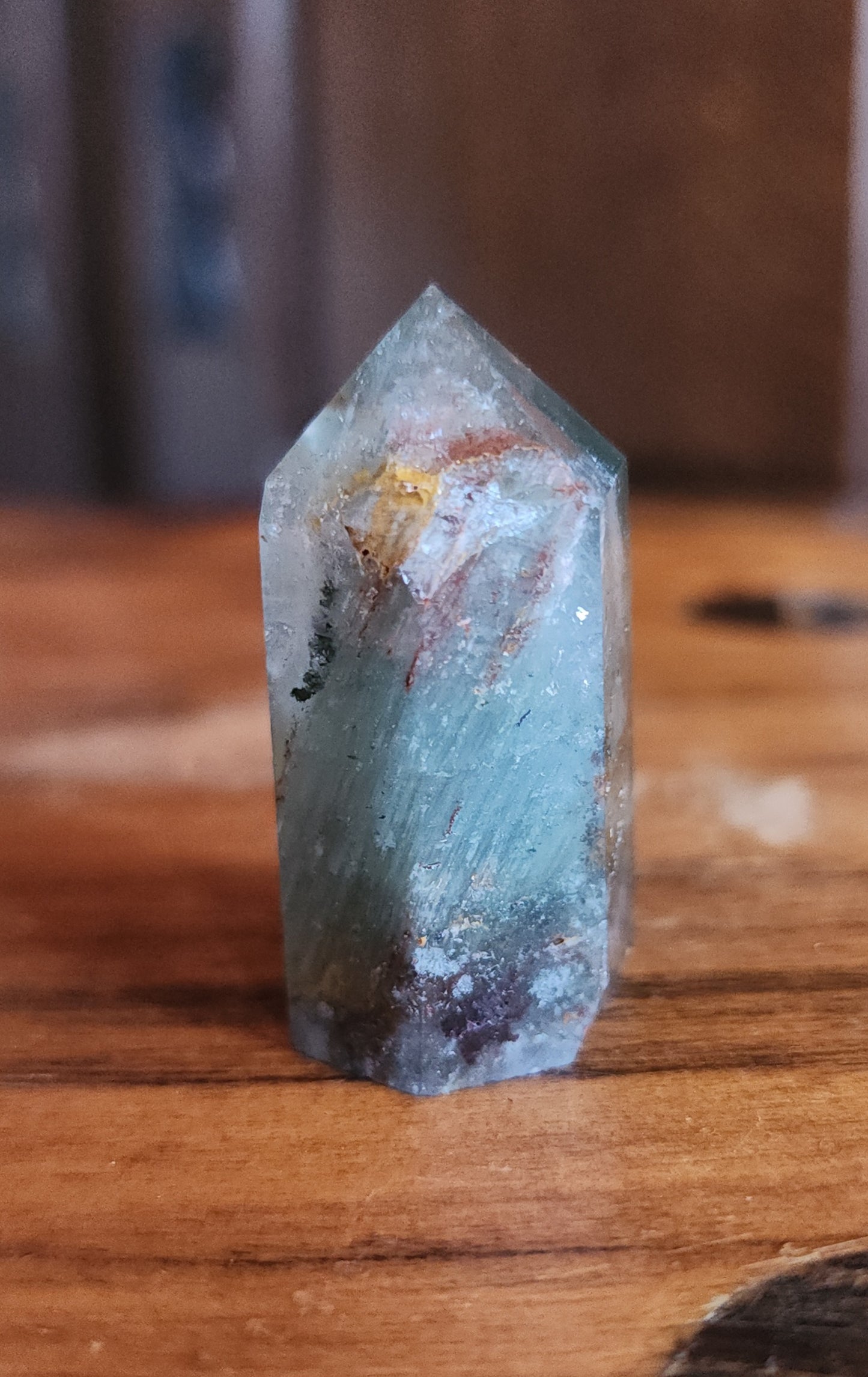 Lodolite Point AAA Garden Quartz