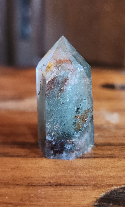 Lodolite Point AAA Garden Quartz