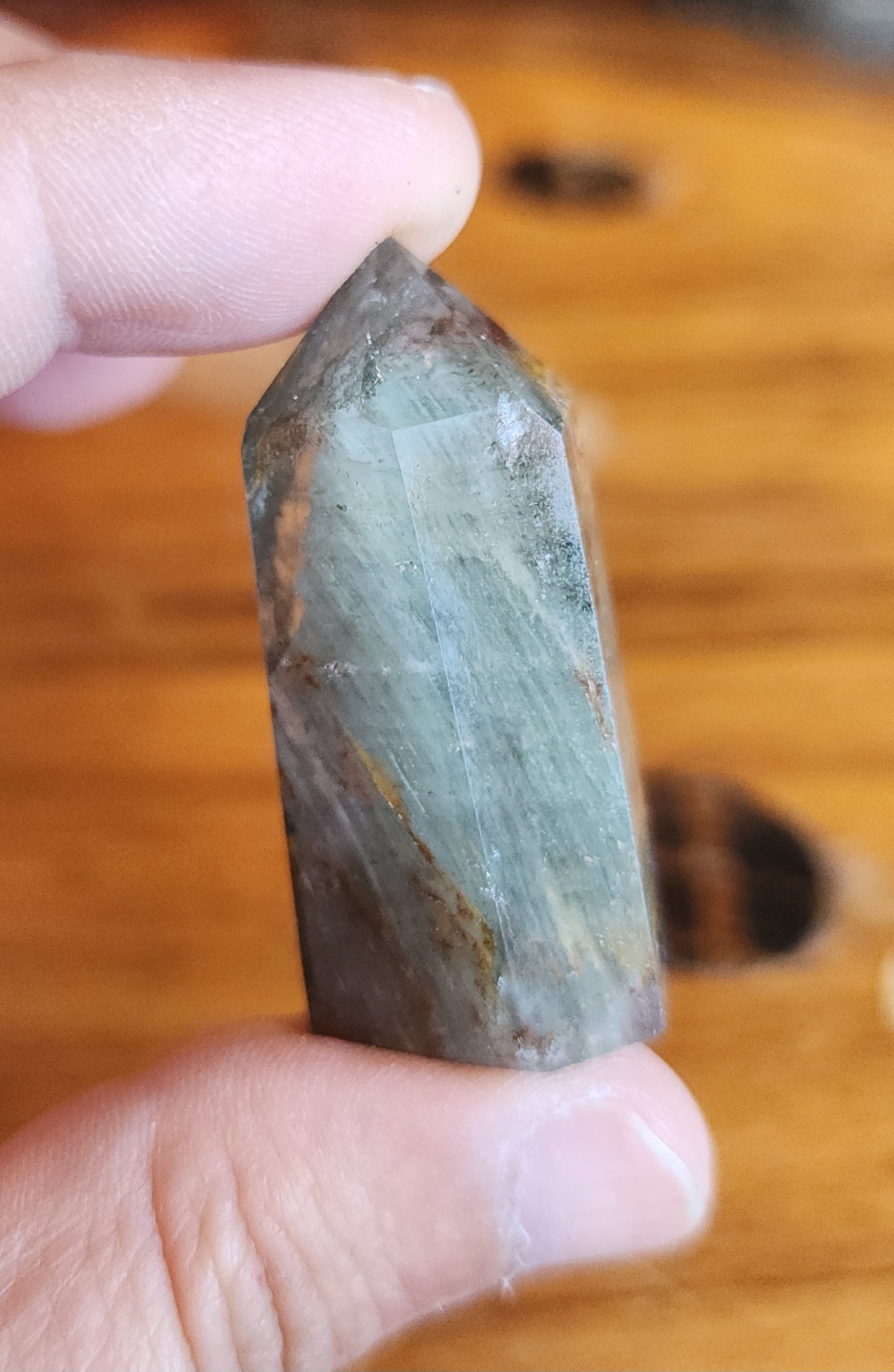 Lodolite Point AAA Garden Quartz