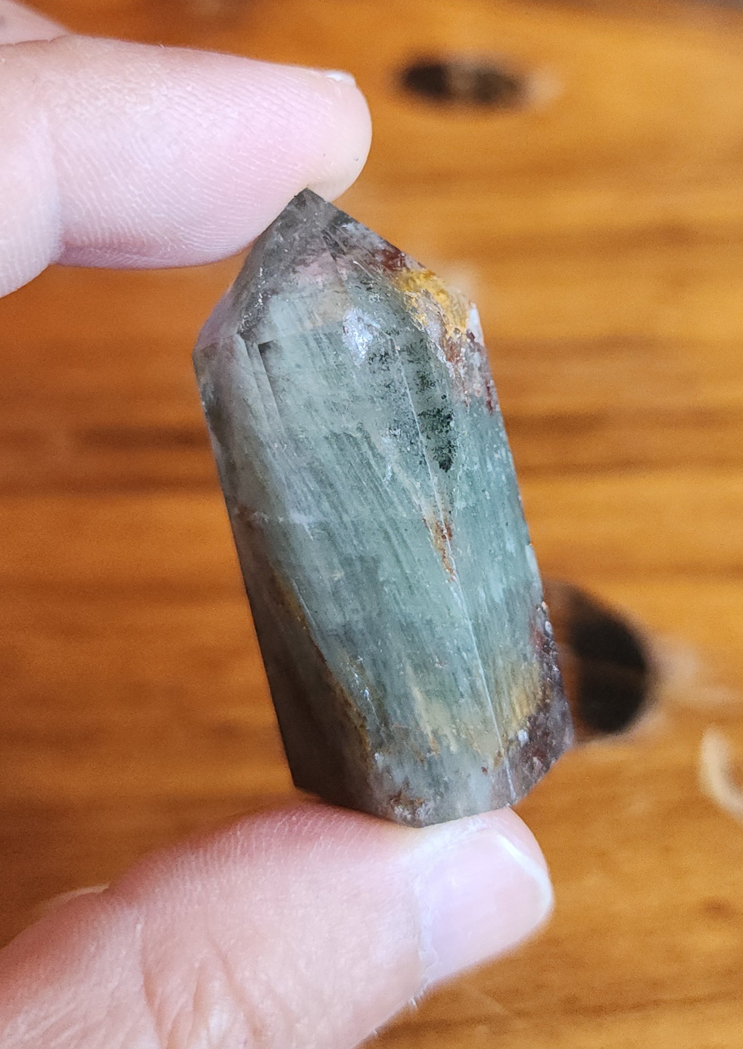 Lodolite Point AAA Garden Quartz