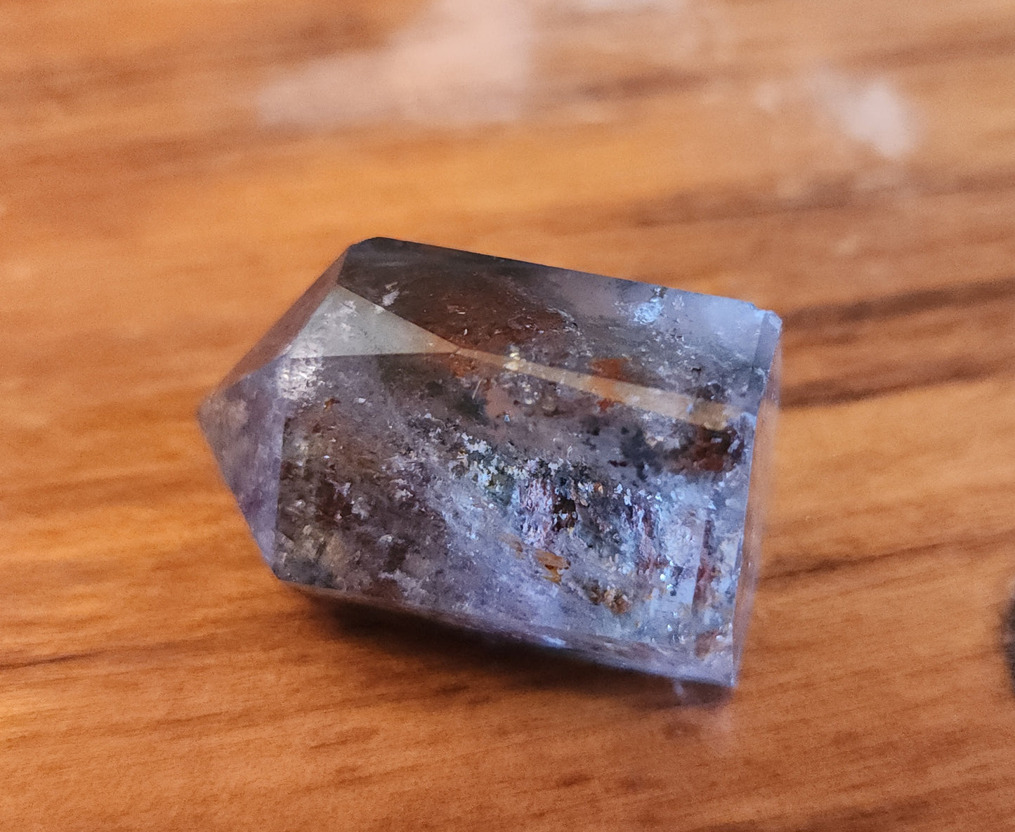 Lodolite Point AAA Garden Quartz
