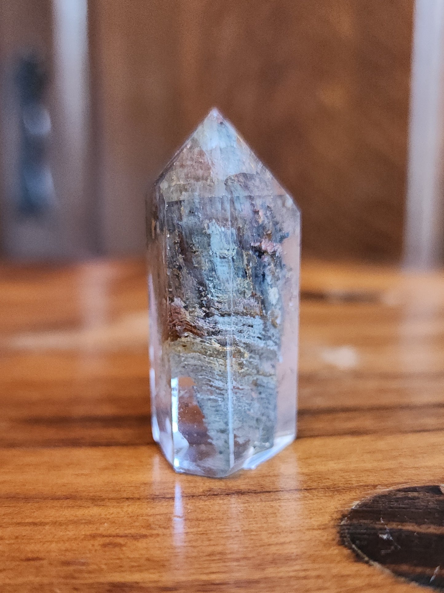 Lodolite Point AAA Garden Quartz