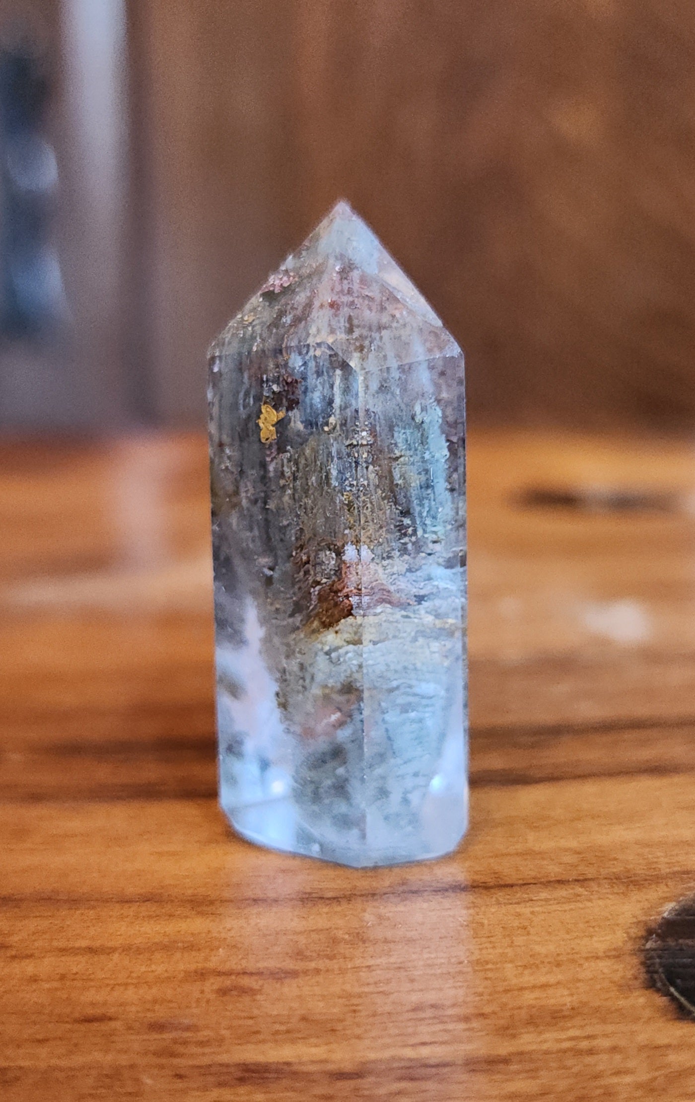 Lodolite Point AAA Garden Quartz