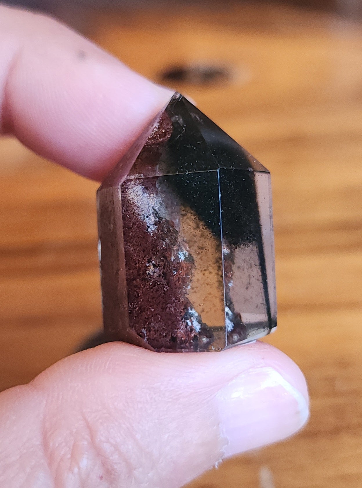 Lodolite Point AAA Garden Quartz