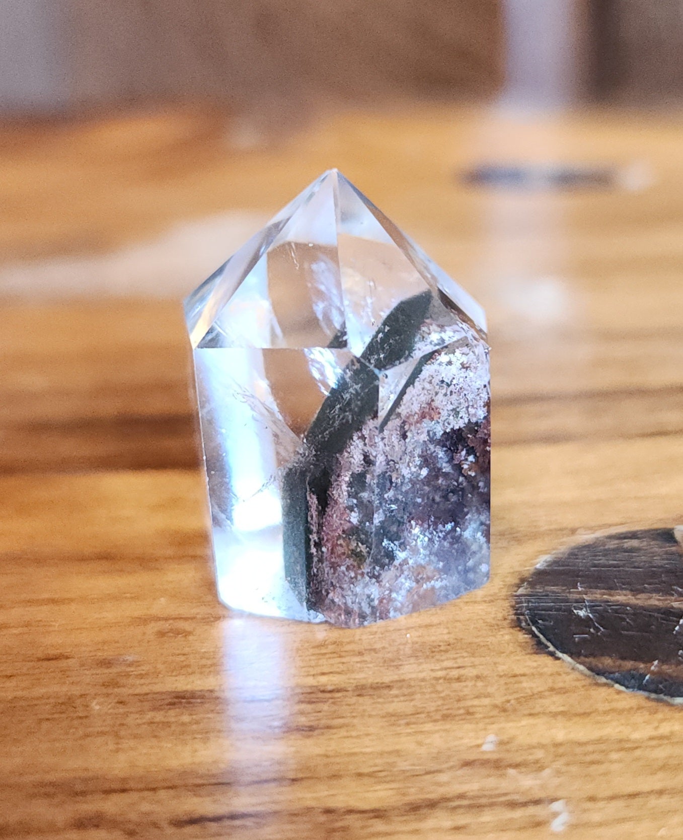 Lodolite Point AAA Garden Quartz