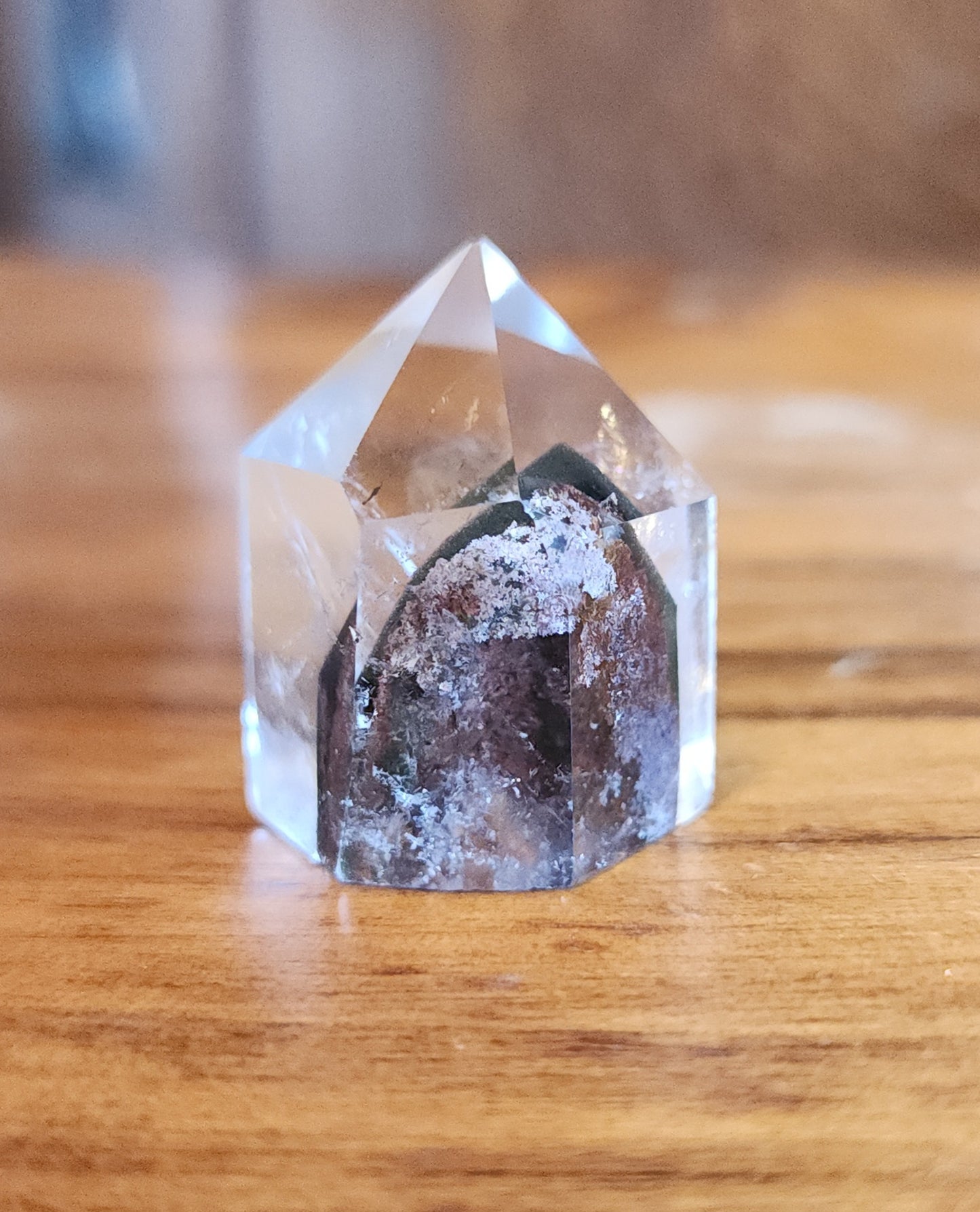 Lodolite Point AAA Garden Quartz