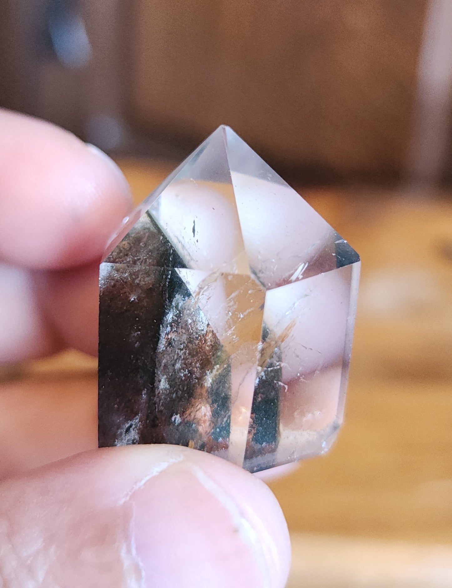 Lodolite Point AAA Garden Quartz