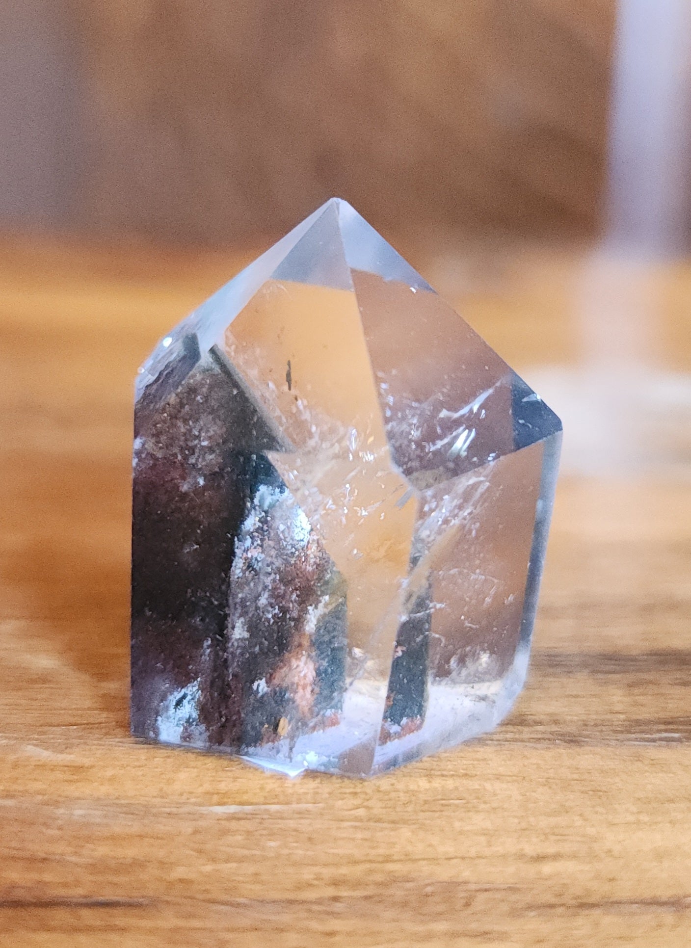 Lodolite Point AAA Garden Quartz
