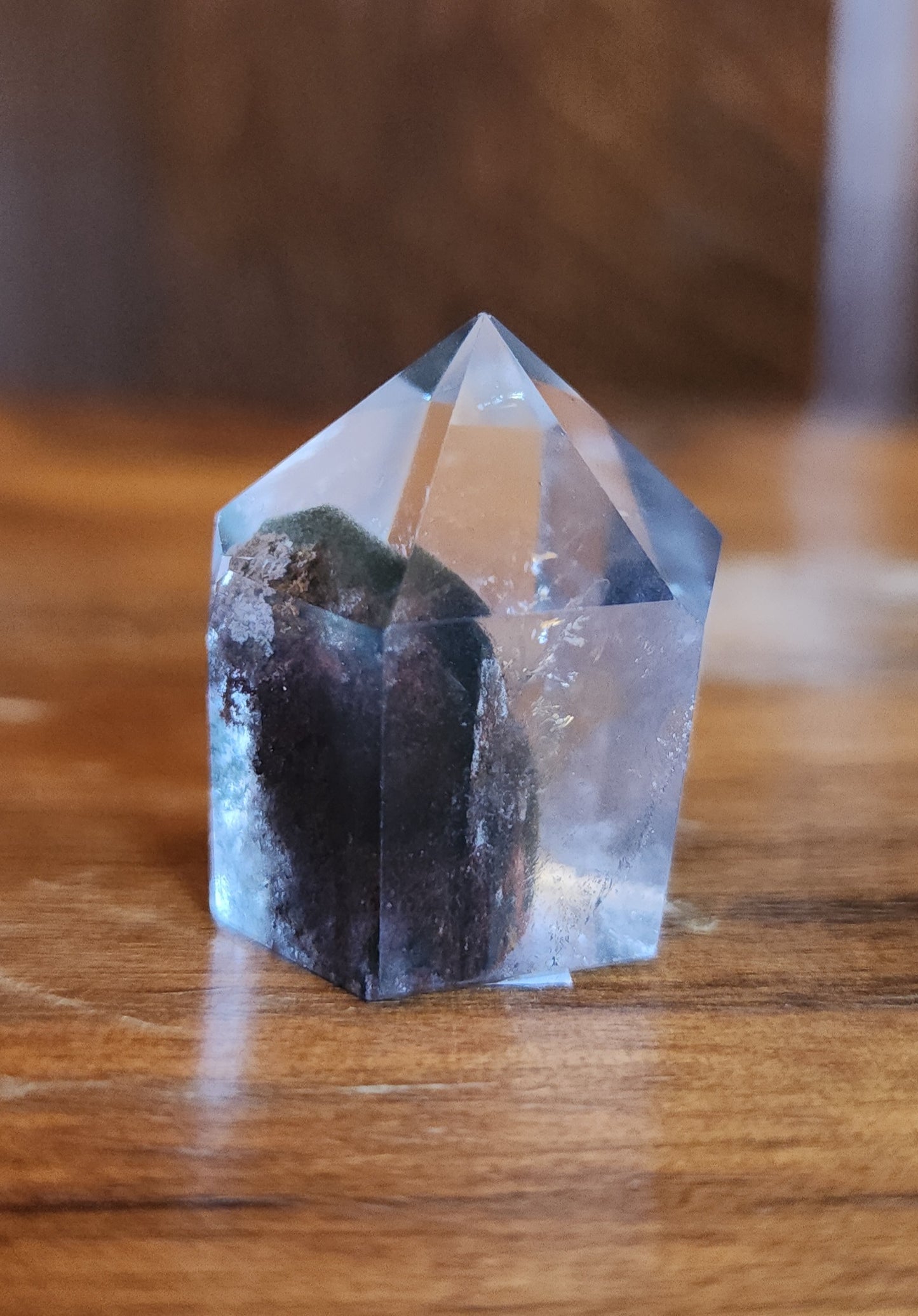 Lodolite Point AAA Garden Quartz
