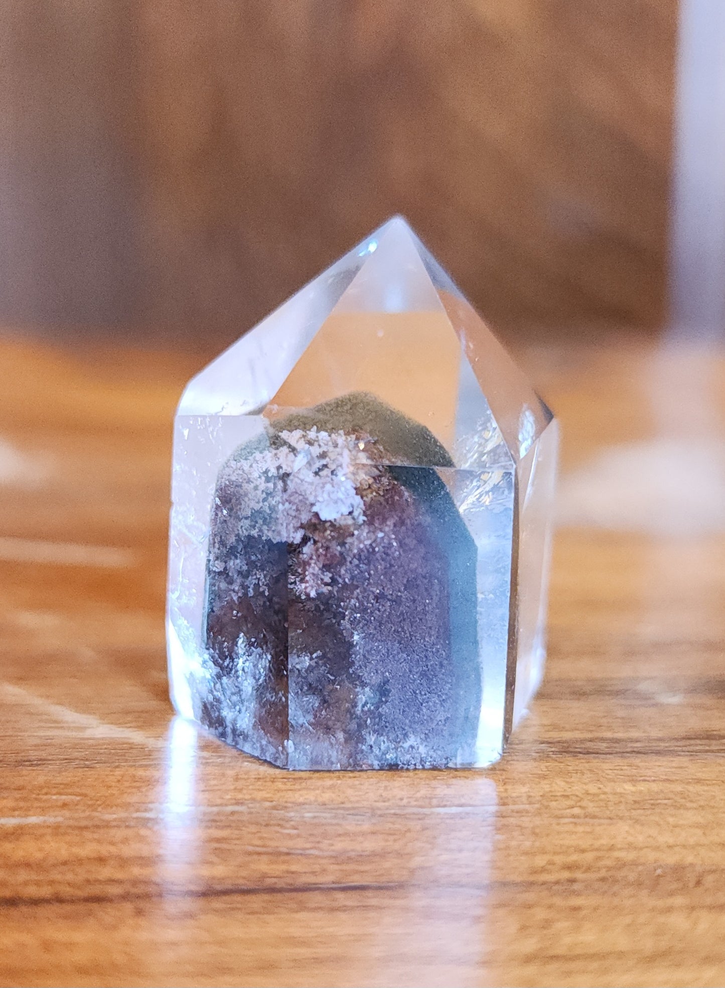 Lodolite Point AAA Garden Quartz