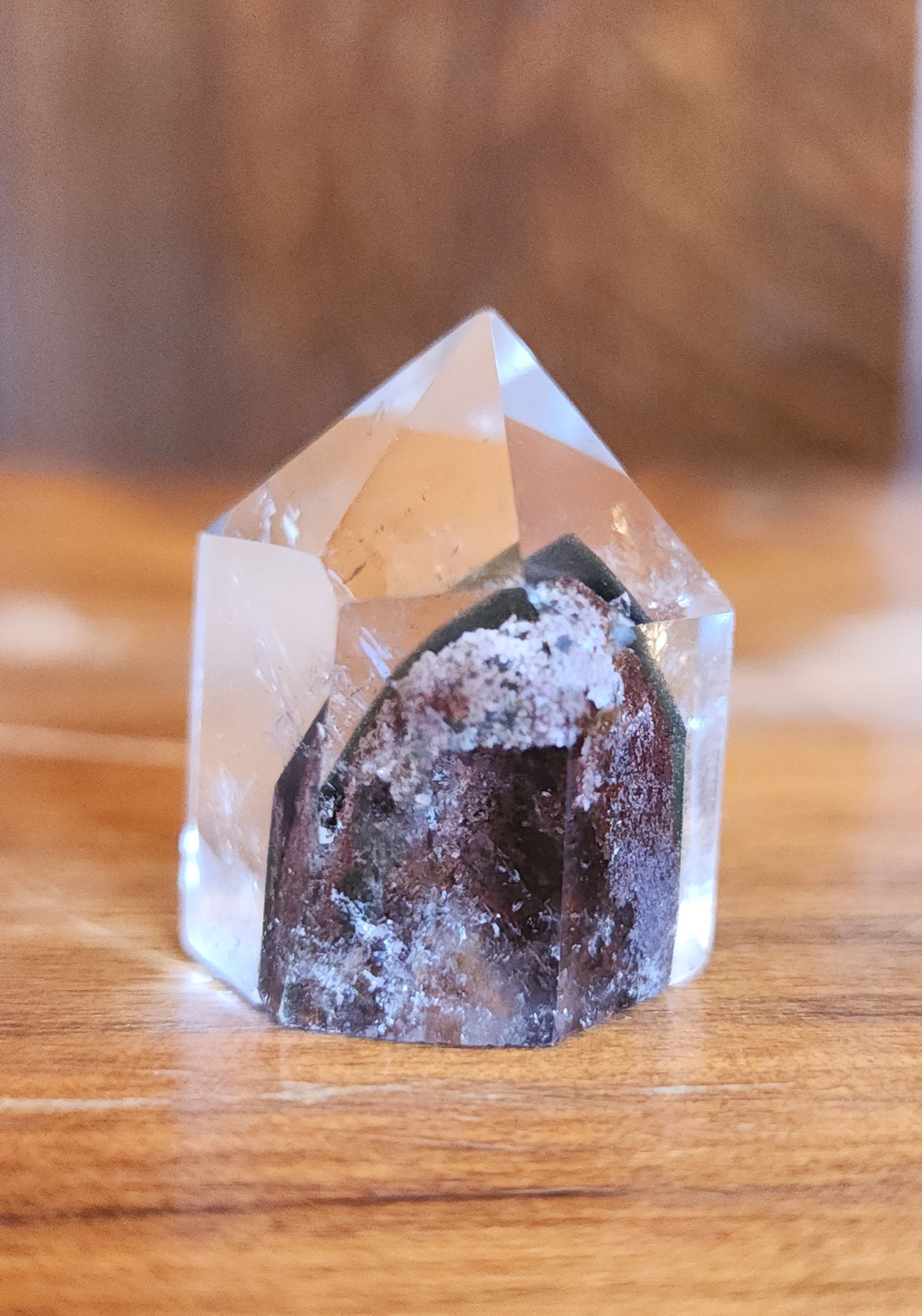 Lodolite Point AAA Garden Quartz