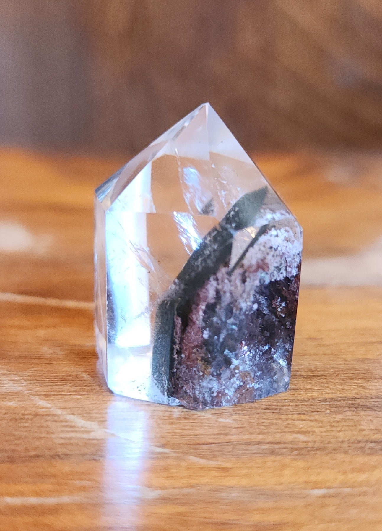 Lodolite Point AAA Garden Quartz
