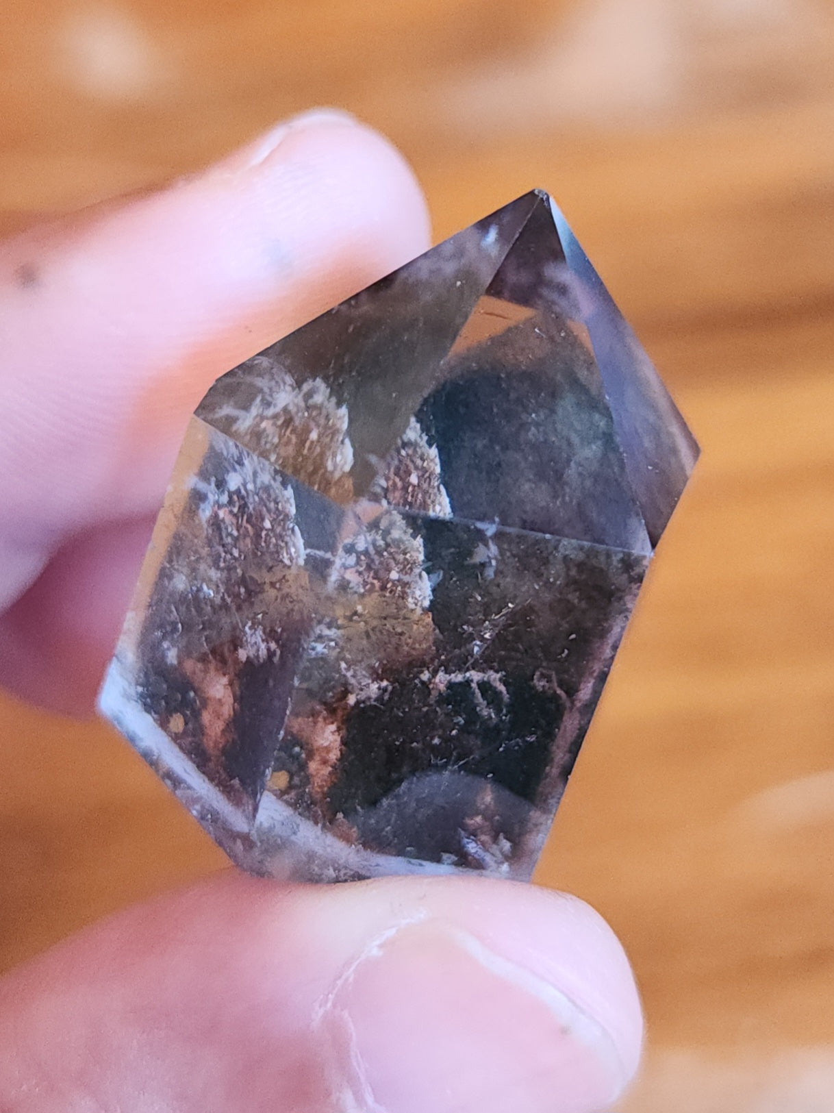 Lodolite Point AAA Garden Quartz