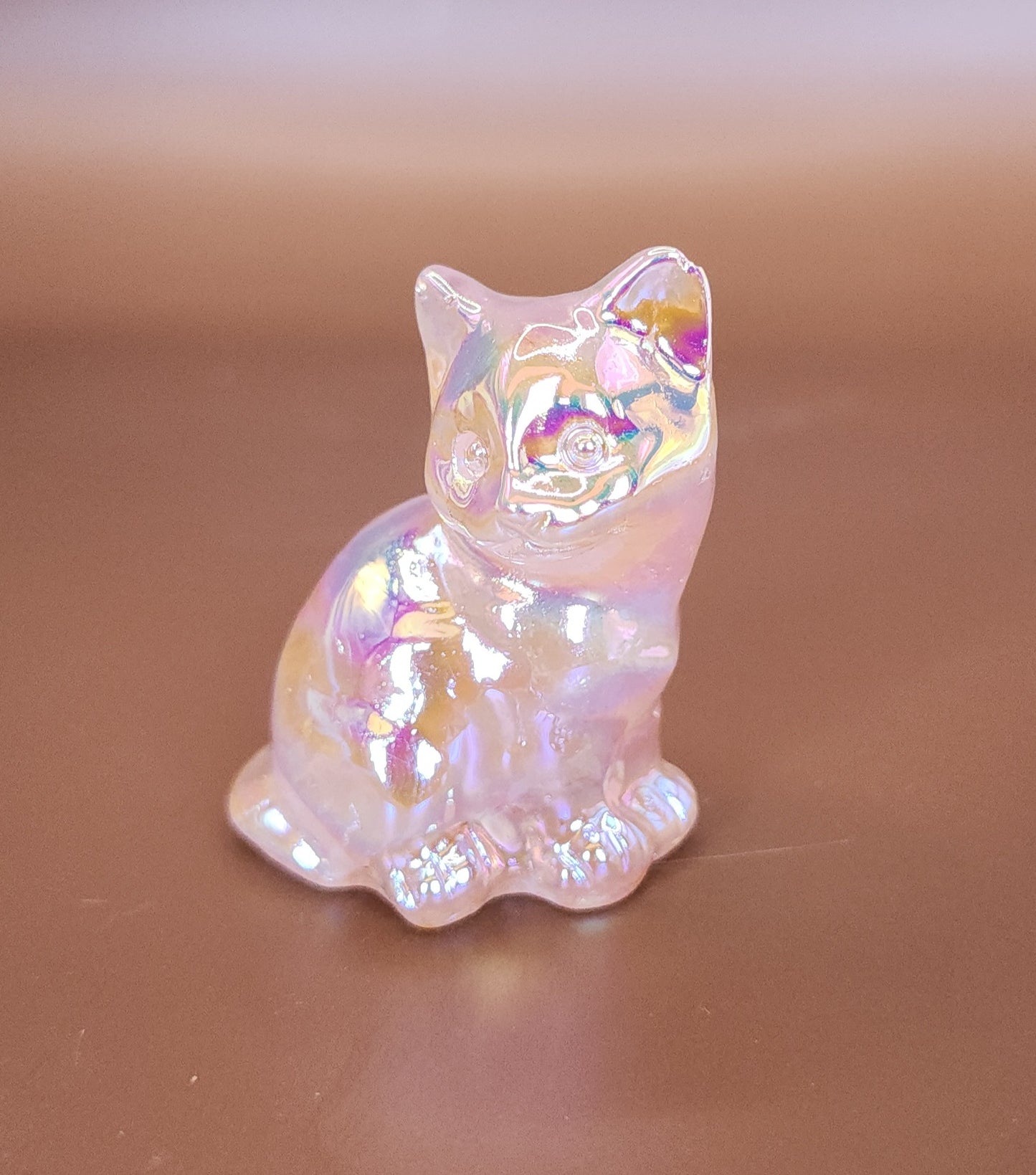 Aura Rose Quartz Cat