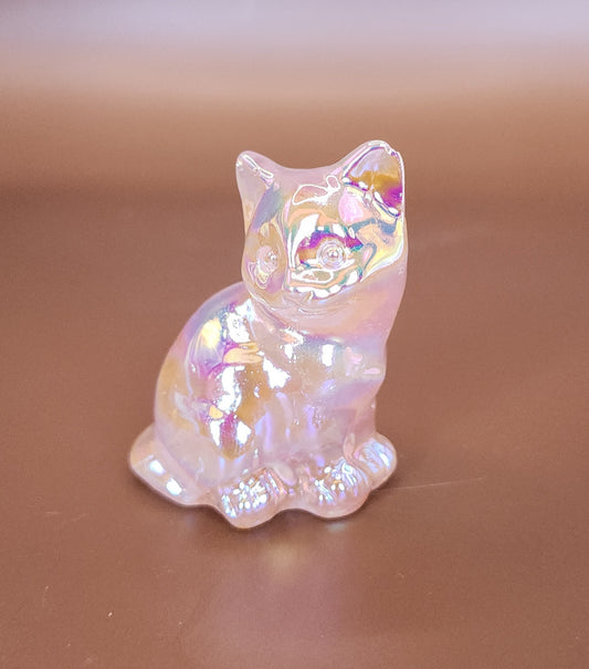 Aura Rose Quartz Cat