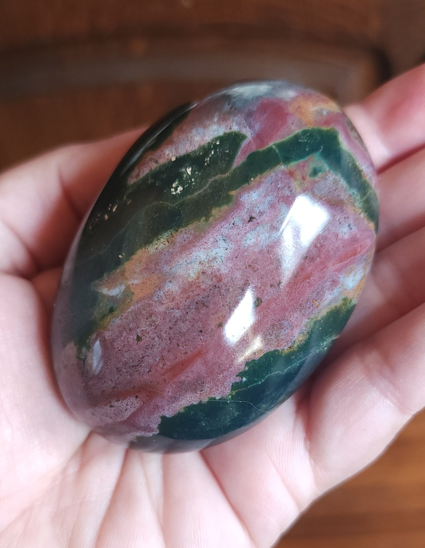 Ocean Jasper Palm Stone