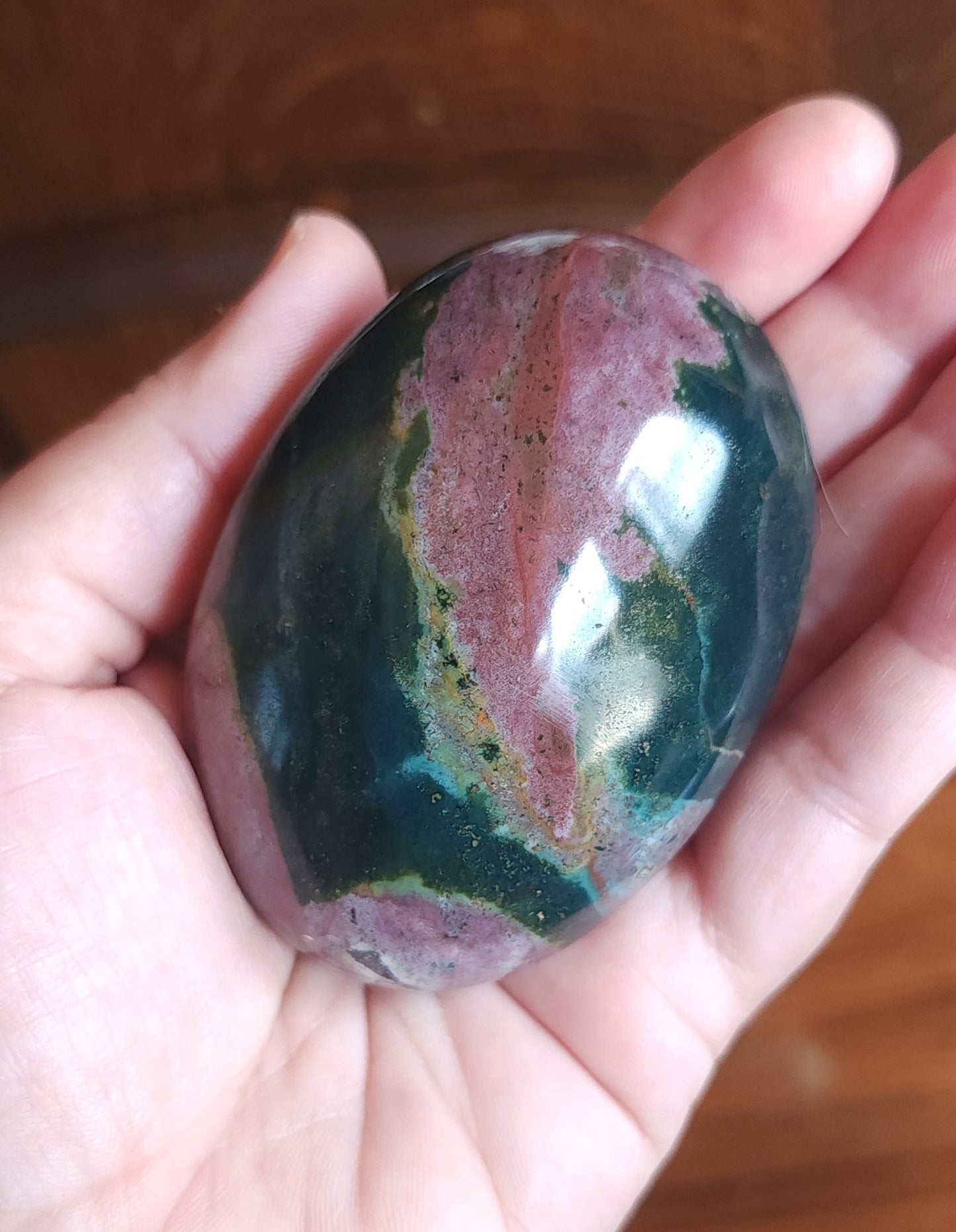 Ocean Jasper Palm Stone