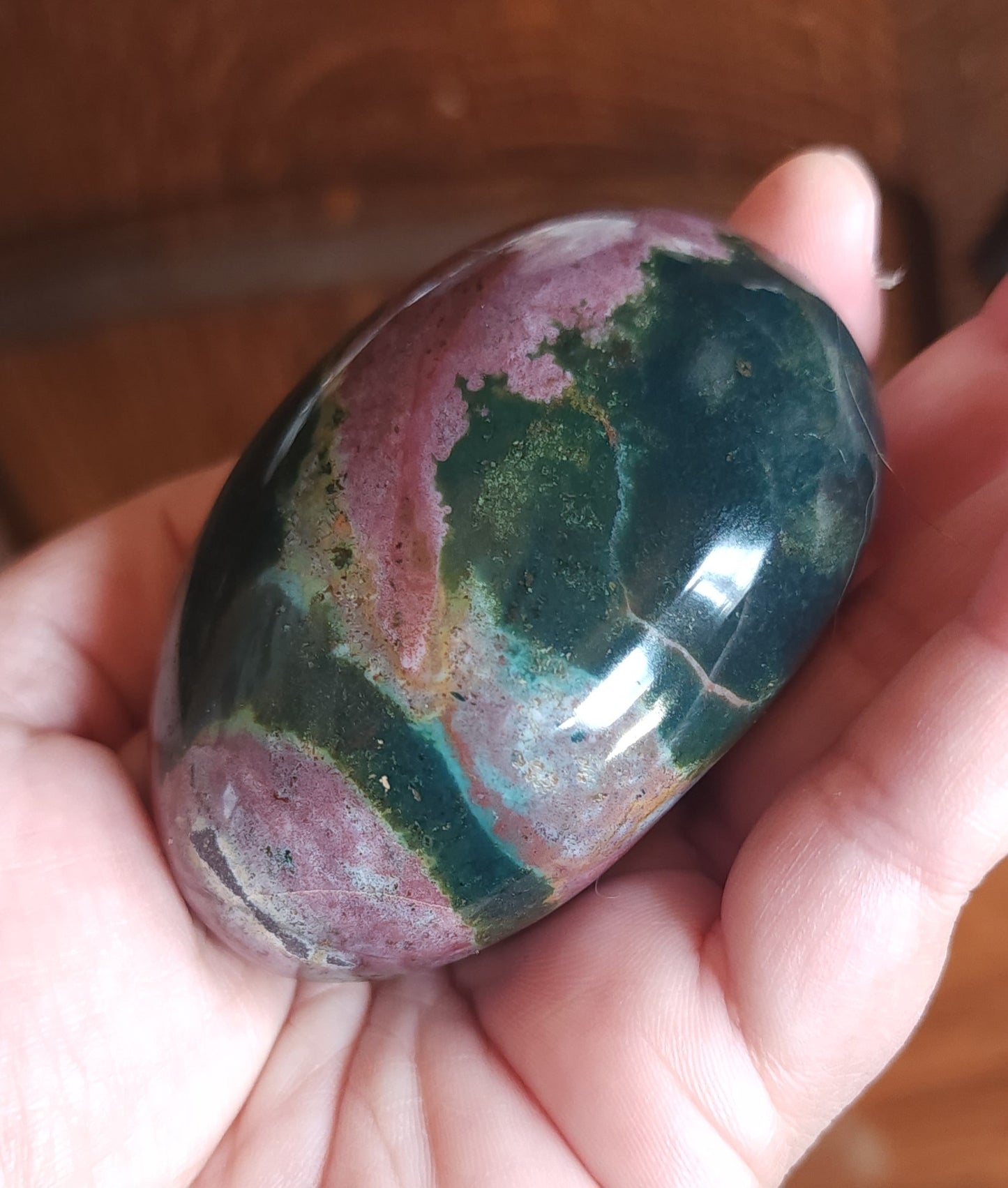 Ocean Jasper Palm Stone
