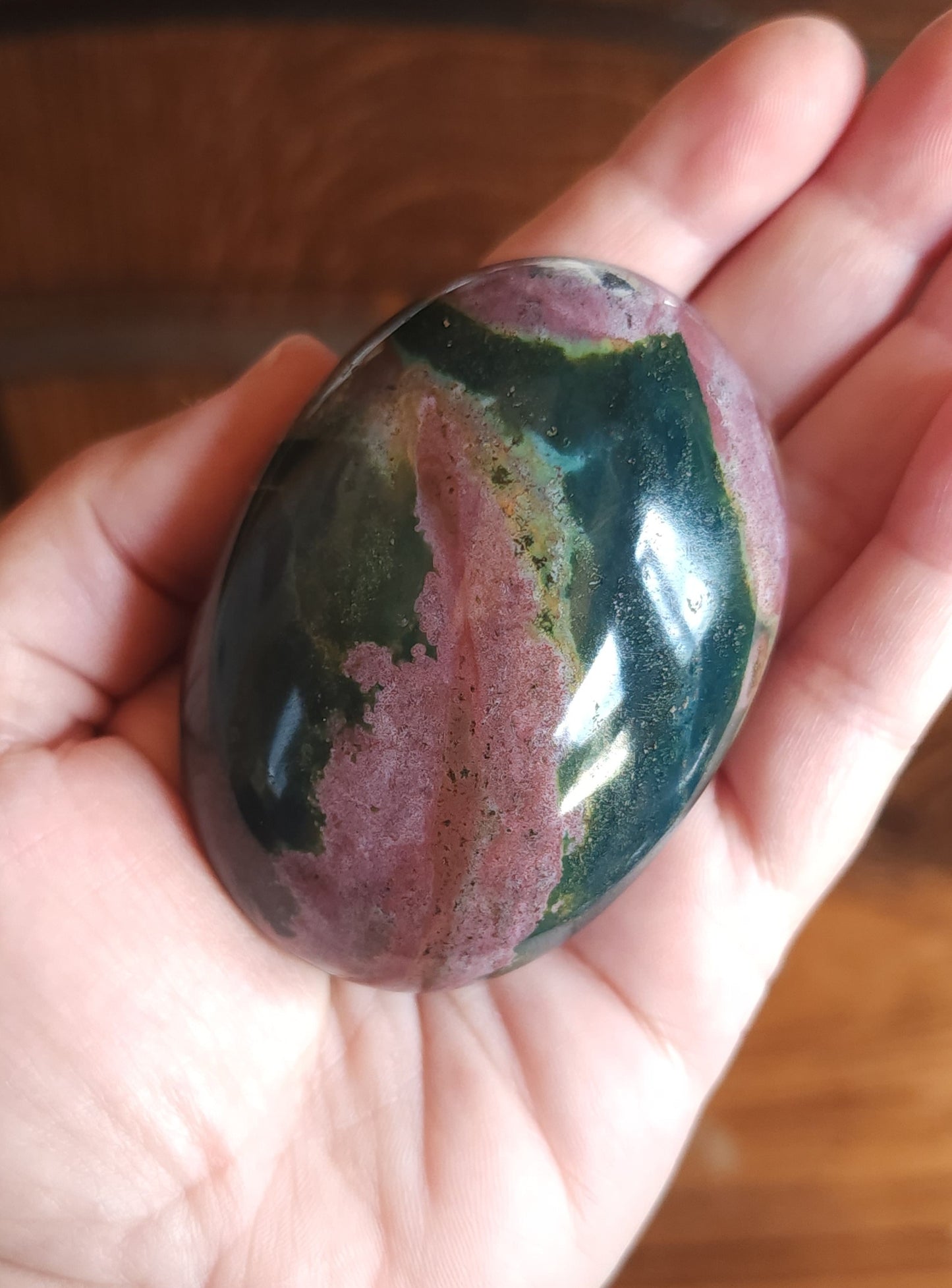 Ocean Jasper Palm Stone
