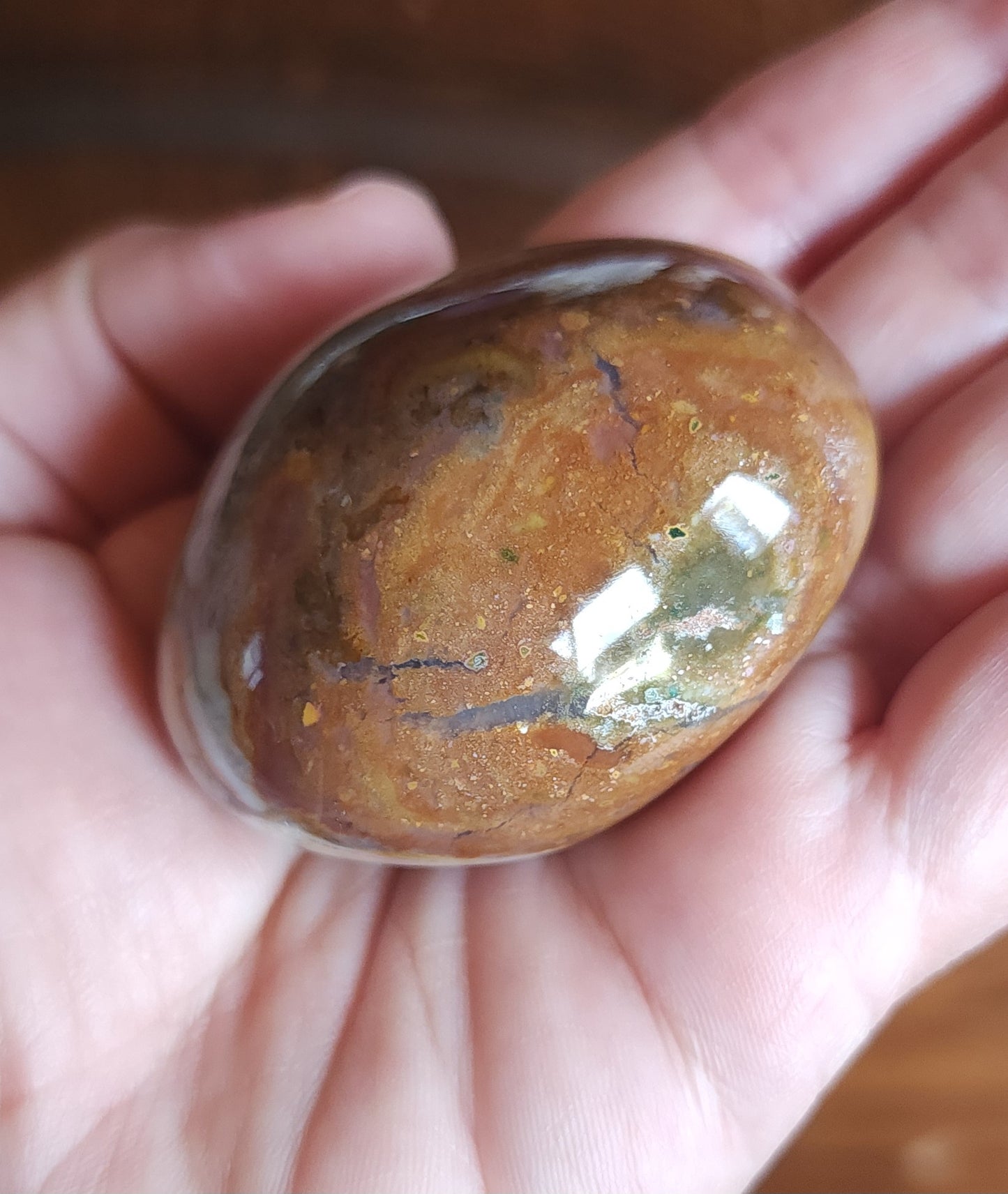 Ocean Jasper Palm Stone