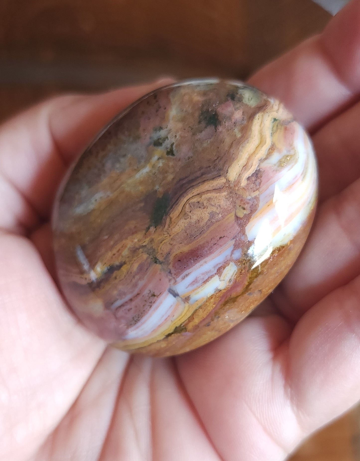 Ocean Jasper Palm Stone