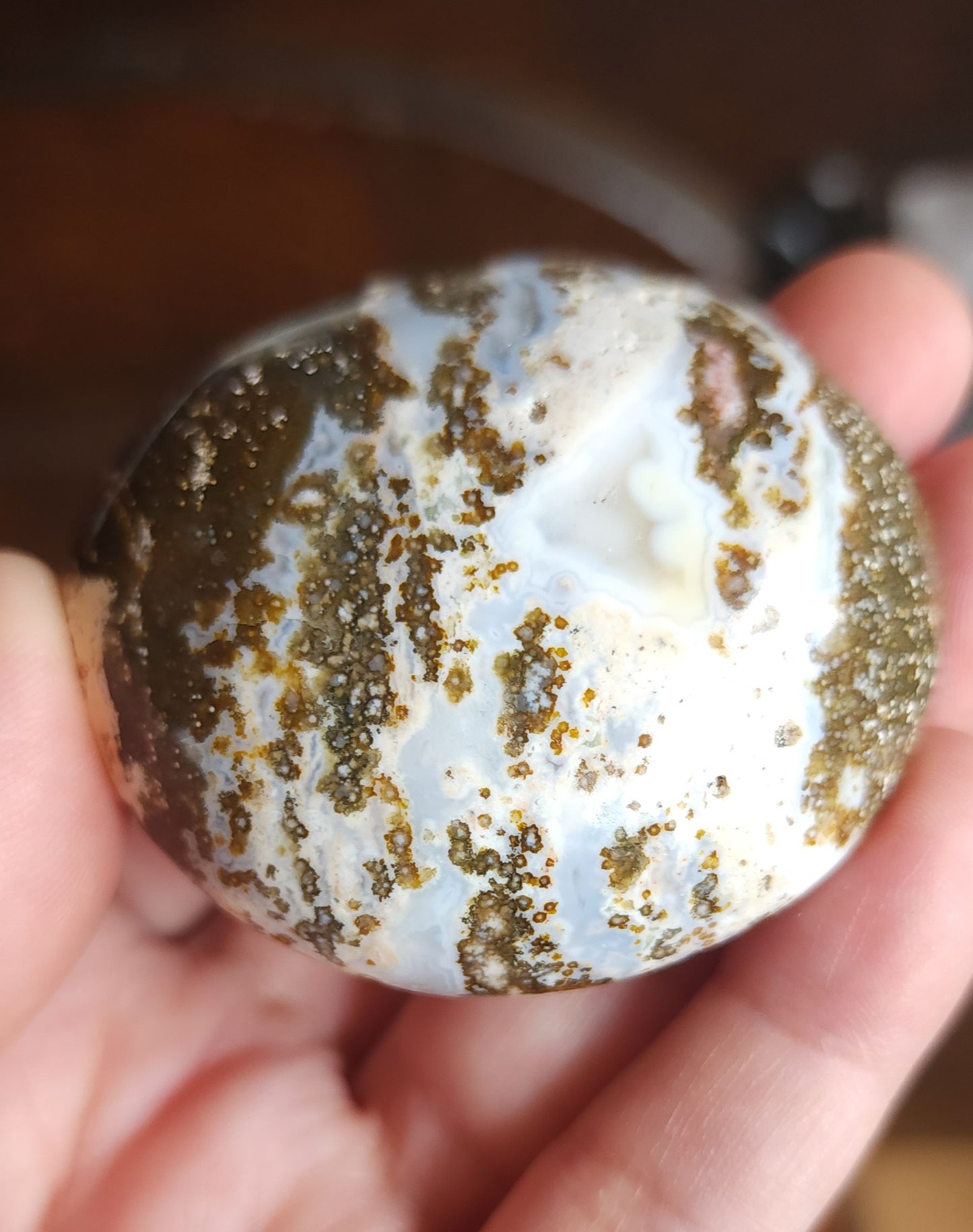 Ocean Jasper Palm Stone